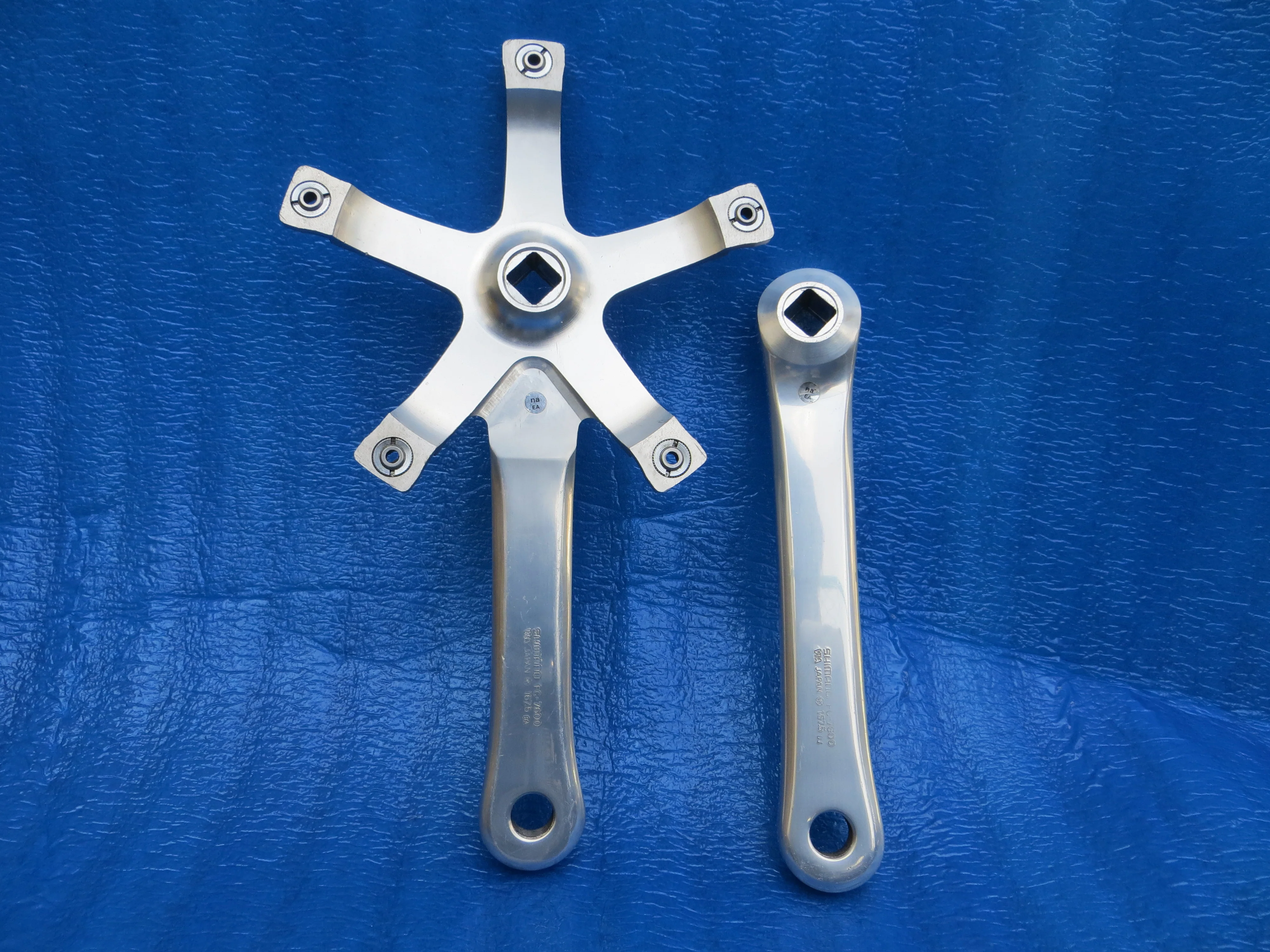 Shimano Dura Ace FC-7600 144BCD 167.5mm NJS Crank Set (26041803) - Image 2