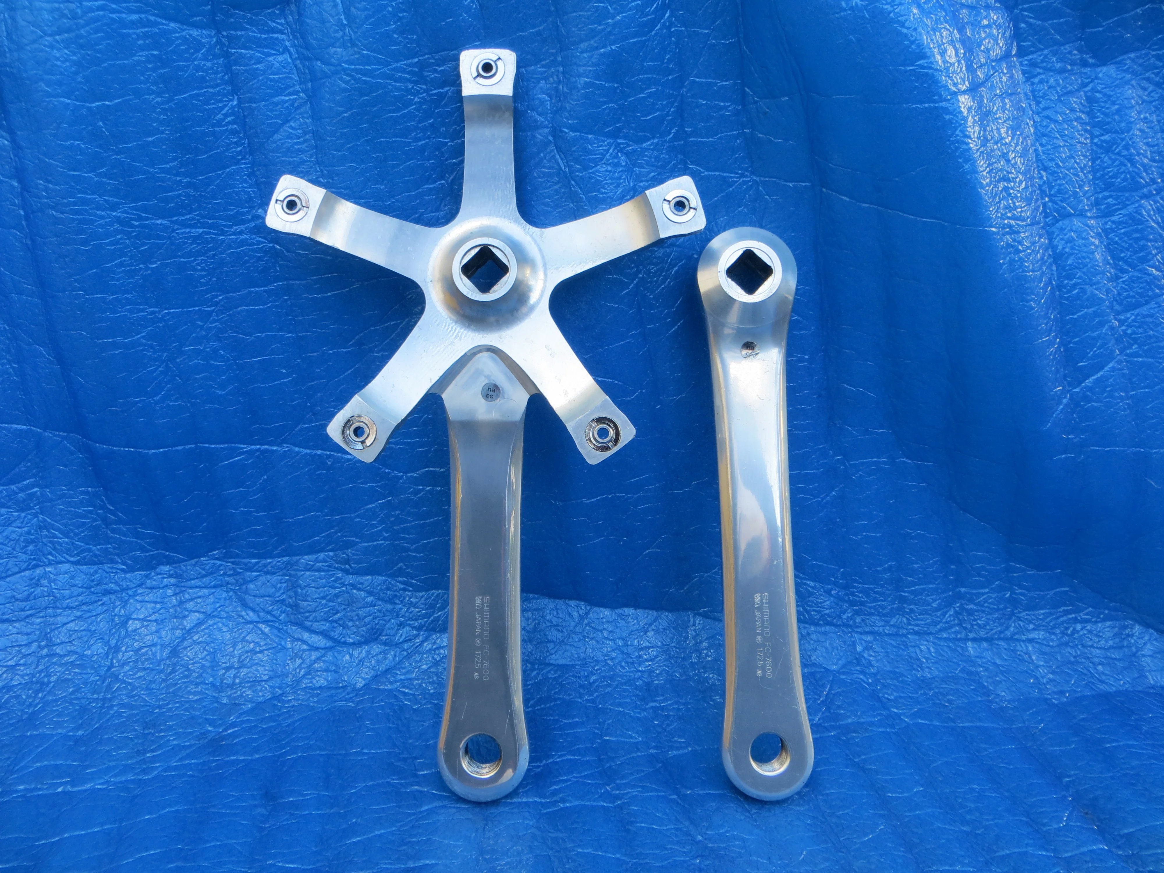 Shimano Dura Ace FC-7600 144BCD 172.5mm NJS Crank Set (25120903) - Image 2