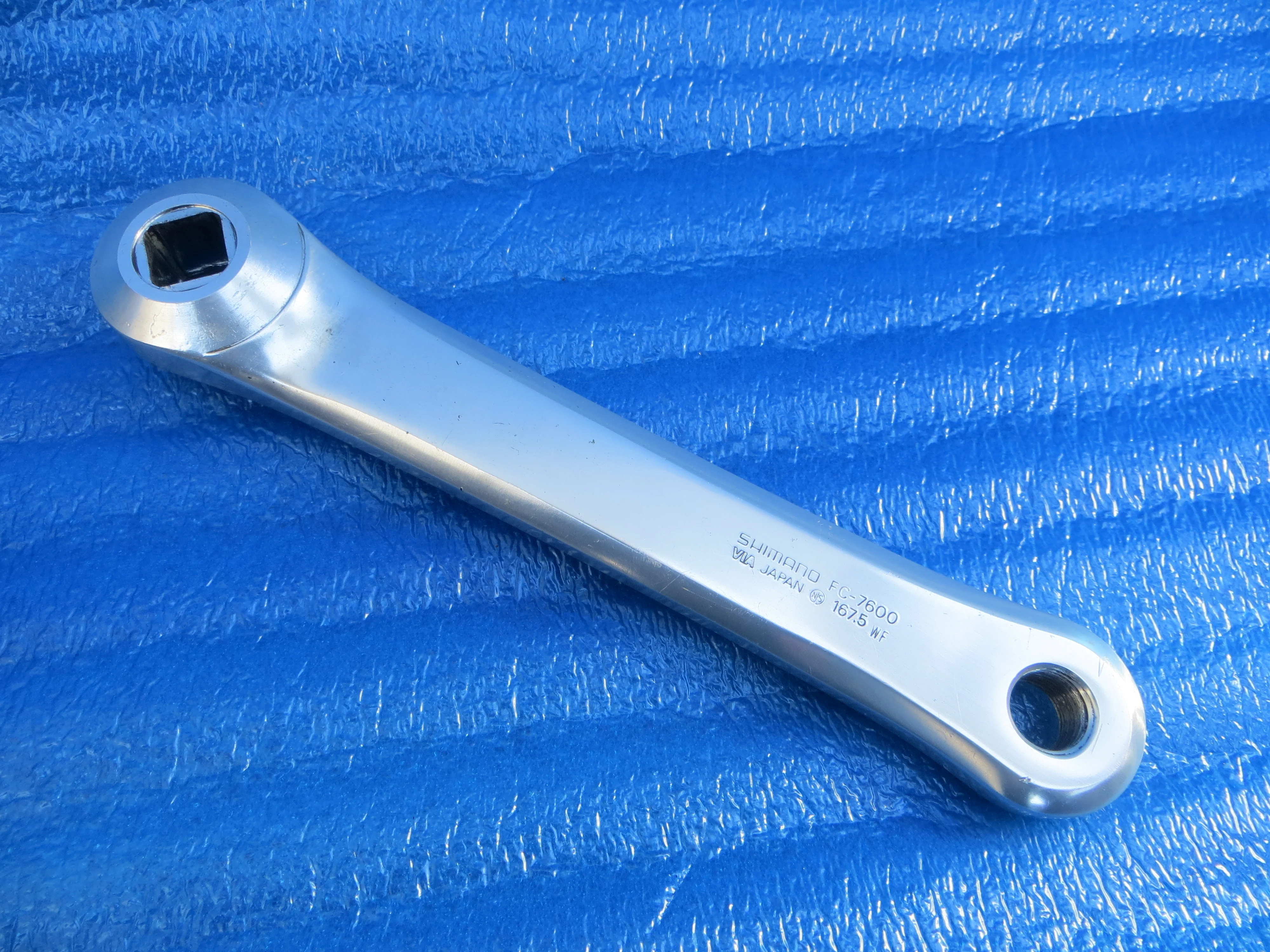Shimano Dura Ace FC-7600 Non Drive Side Crank Arm NJS 167.5mm (26011008) - Image 2