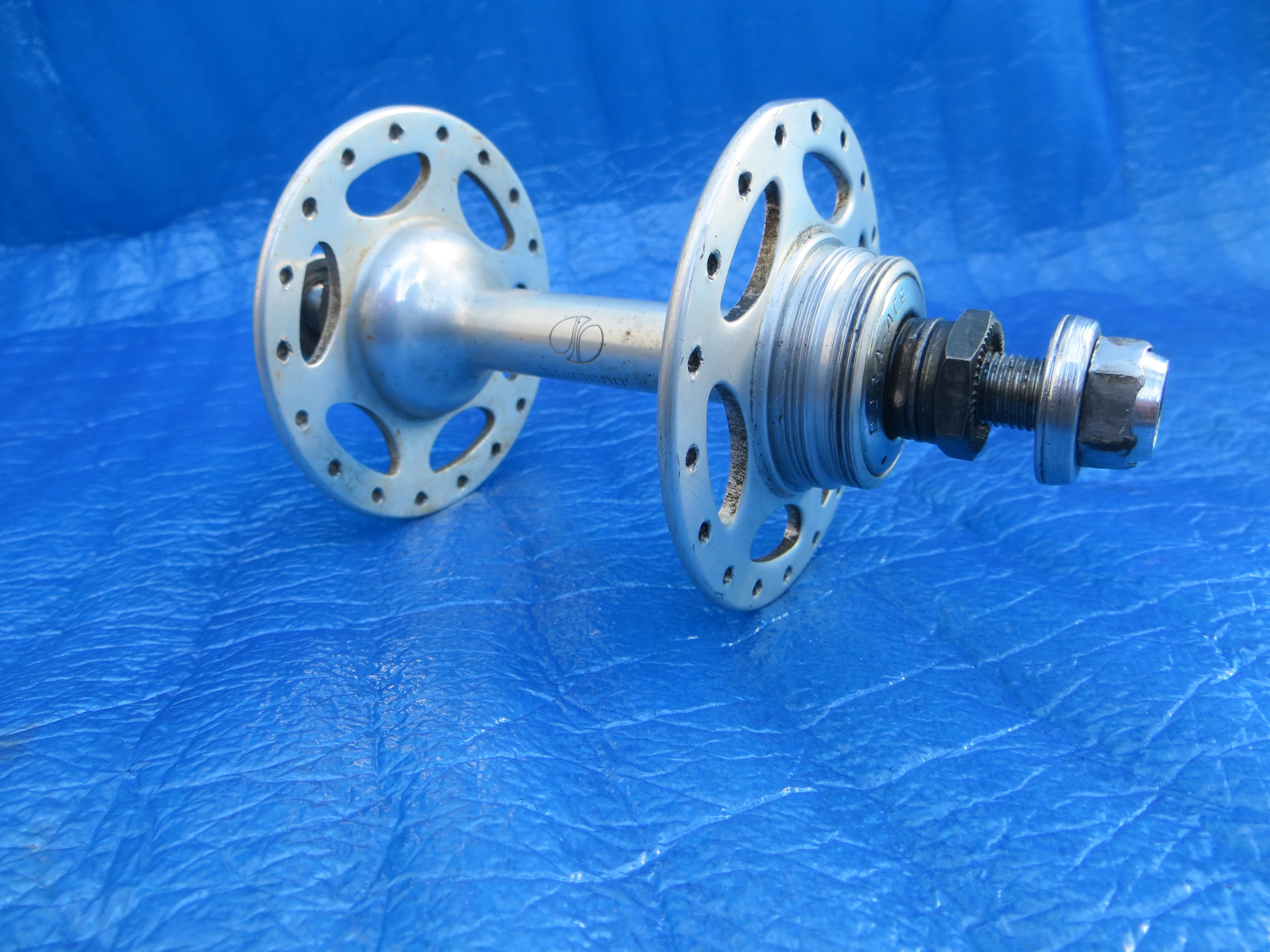 Shimano Dura Ace HB-7520 36H 120mm Rear Hub NJS One Sided Fixed (25120404) - Image 2