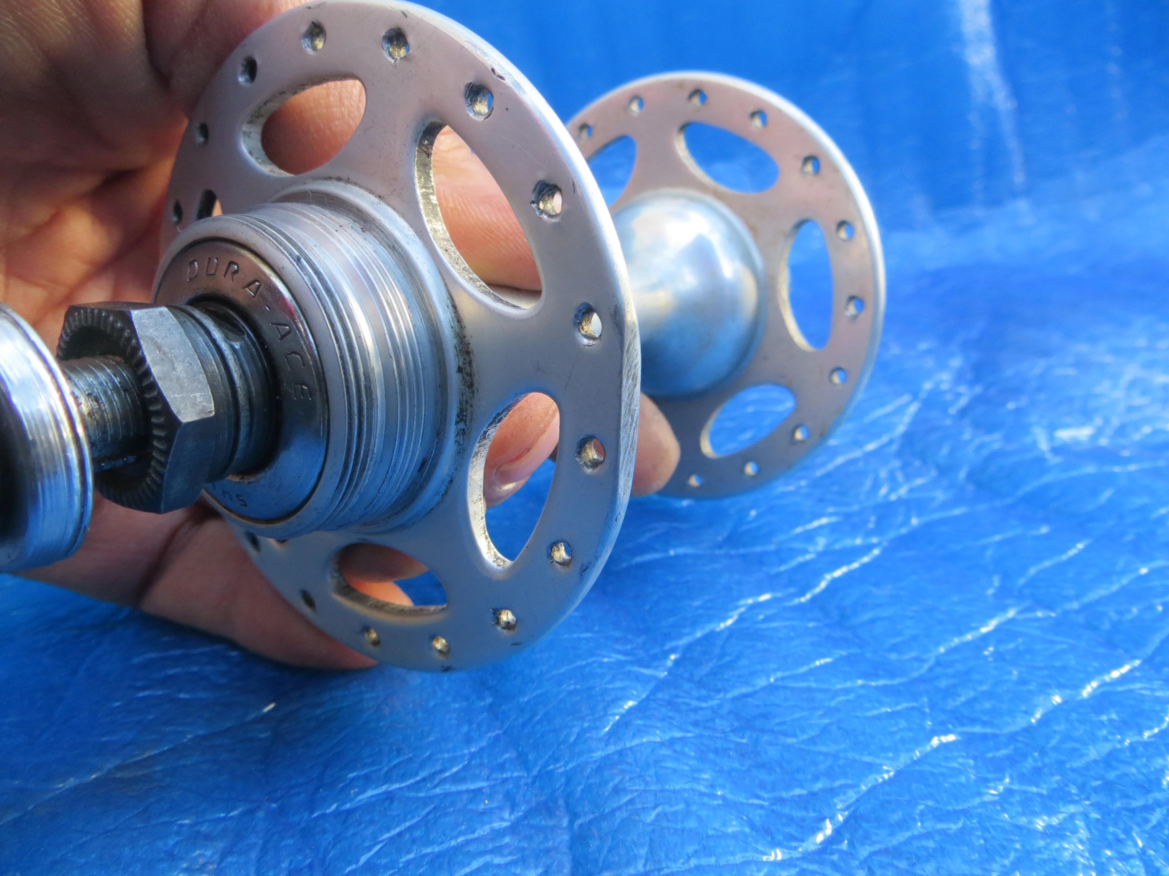 Shimano Dura Ace HB-7520 36H 120mm Rear Hub NJS One Sided Fixed (25120404) - Image 5