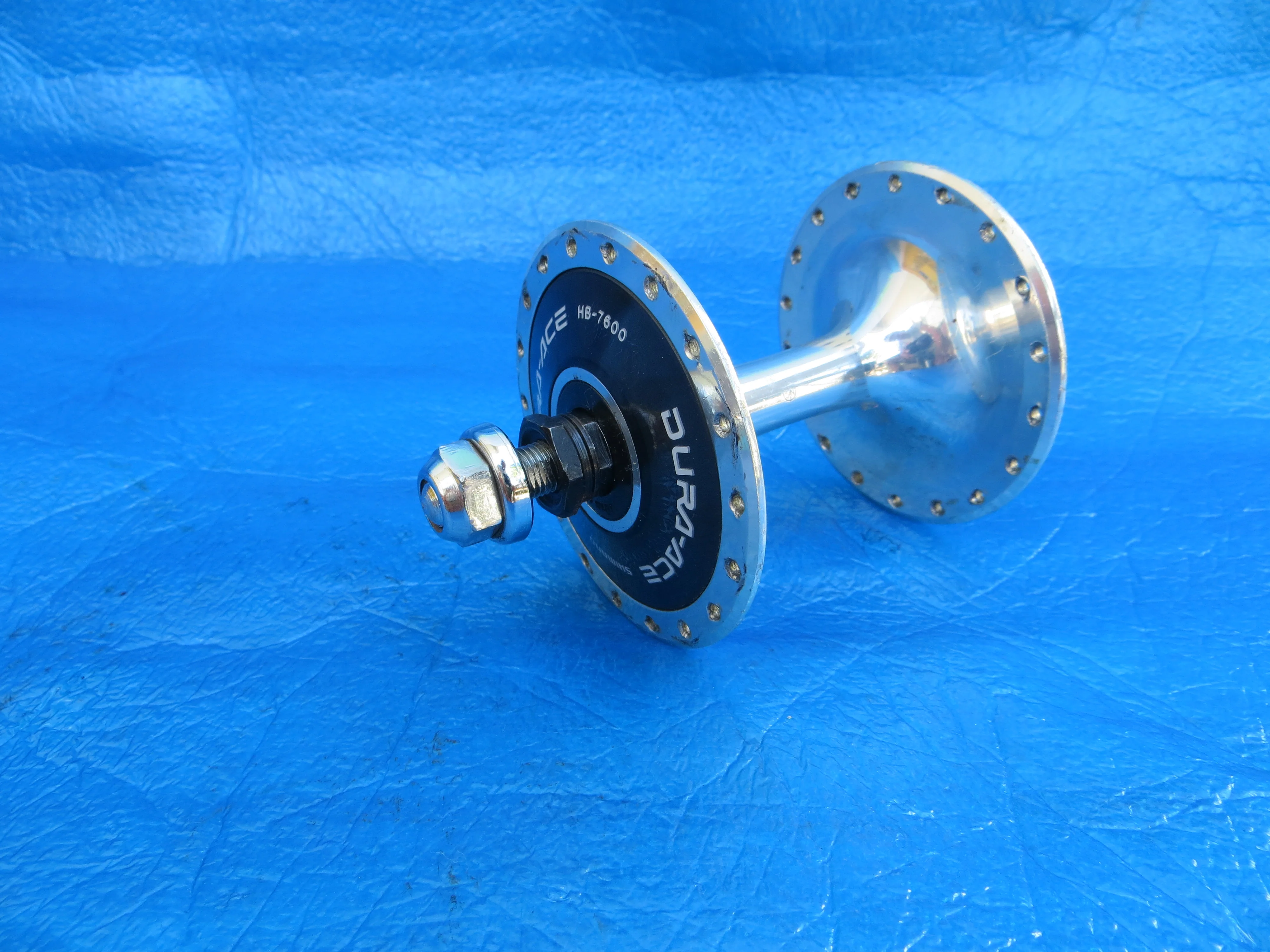 Shimano Dura Ace HB-7600 36H 100mm/8mm Front Hub NJS (23090208) - Image 3