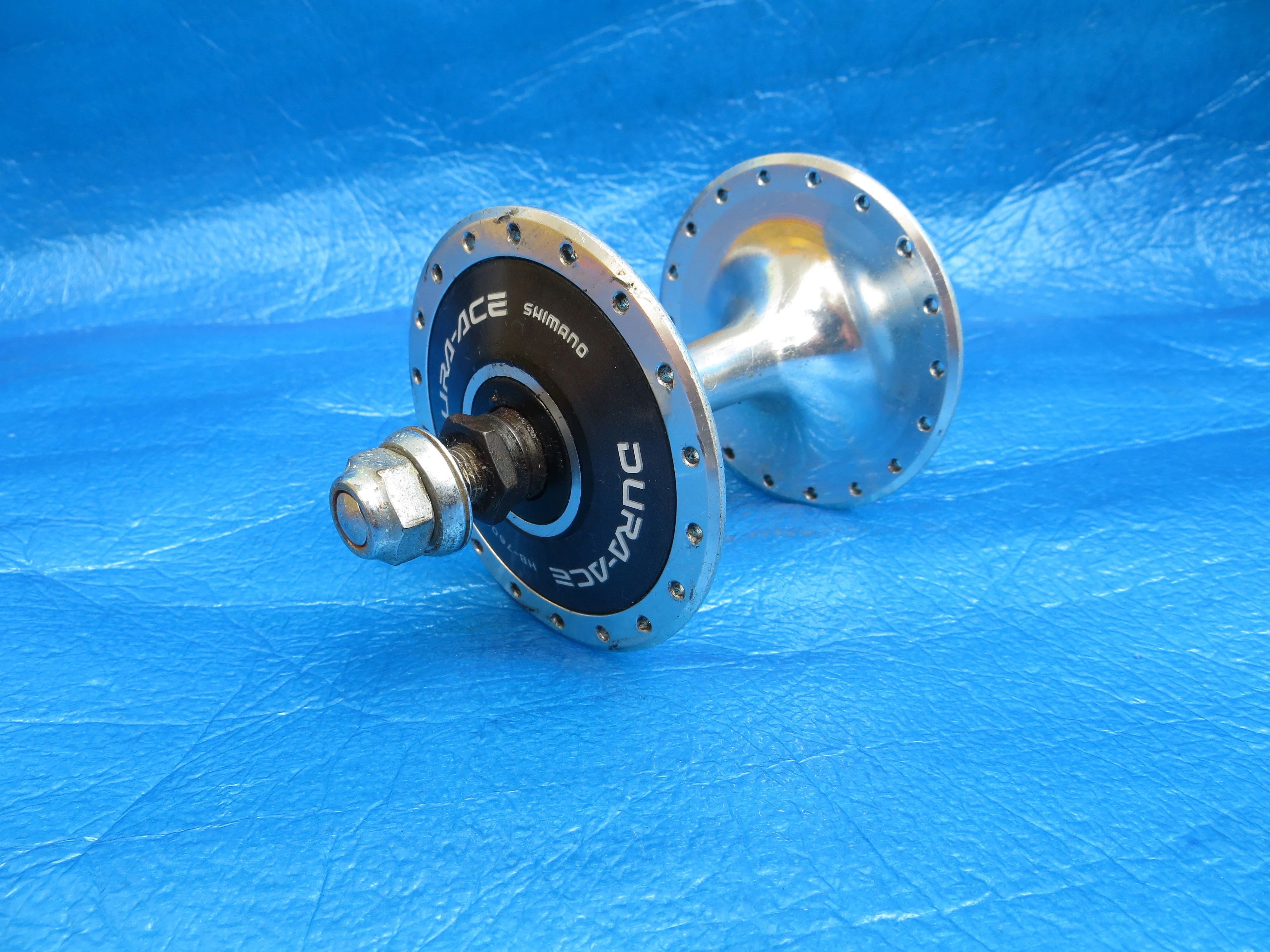 Shimano Dura Ace HB-7600 36H 100mm/8mm Front Hub NJS (23090602) - Image 3