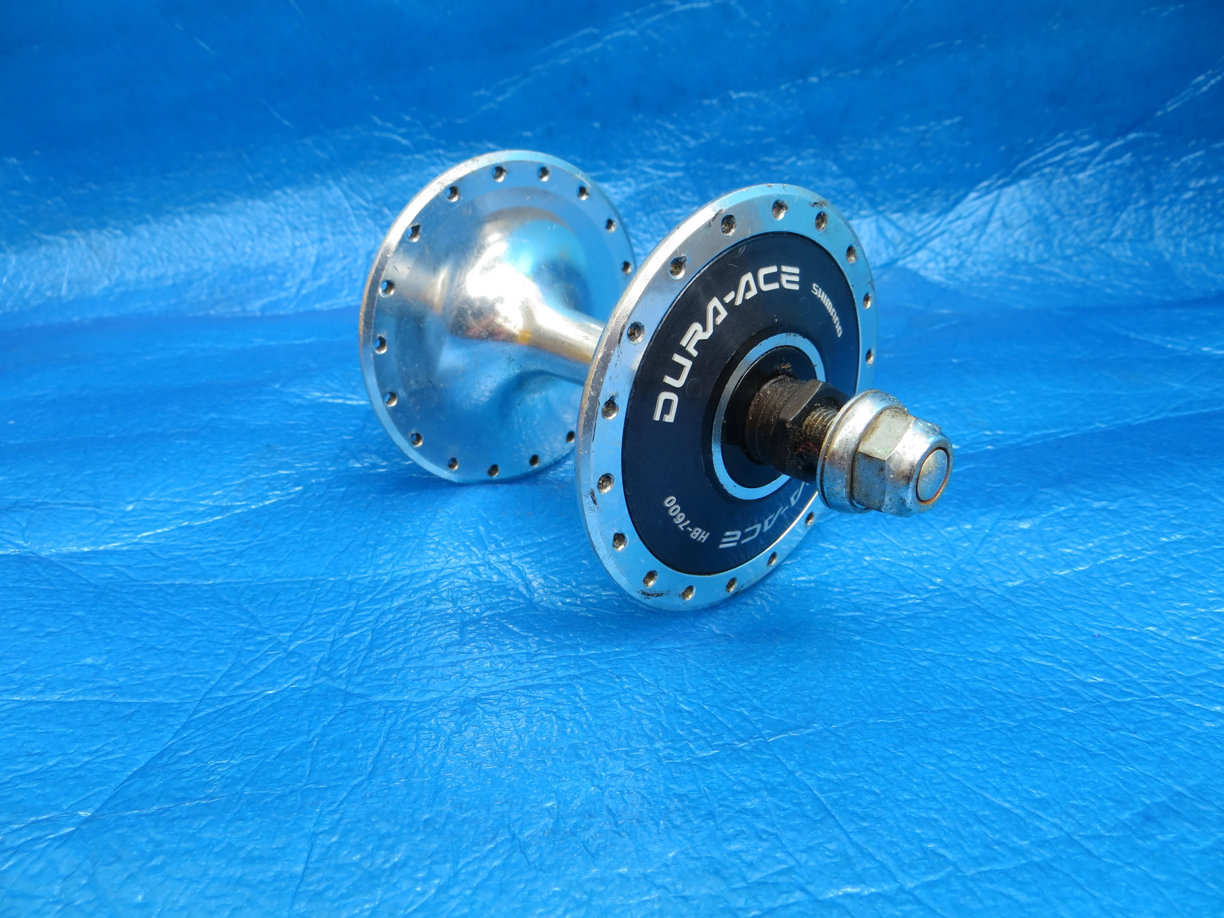 Shimano Dura Ace HB-7600 36H 100mm/8mm Front Hub NJS (23090602) - Image 4