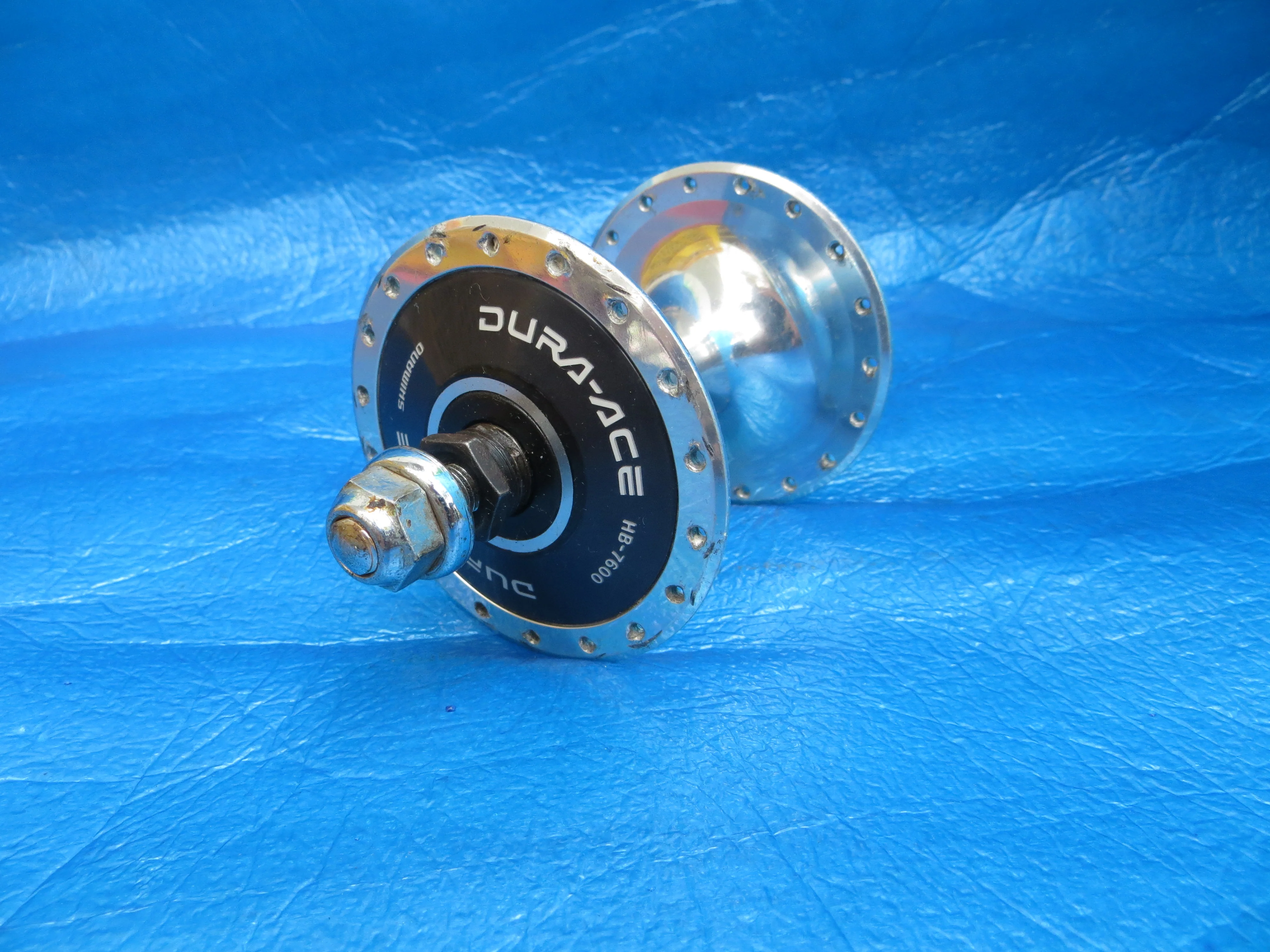 Shimano Dura Ace HB-7600 36H 100mm/8mm Front Hub NJS (23090603) - Image 3