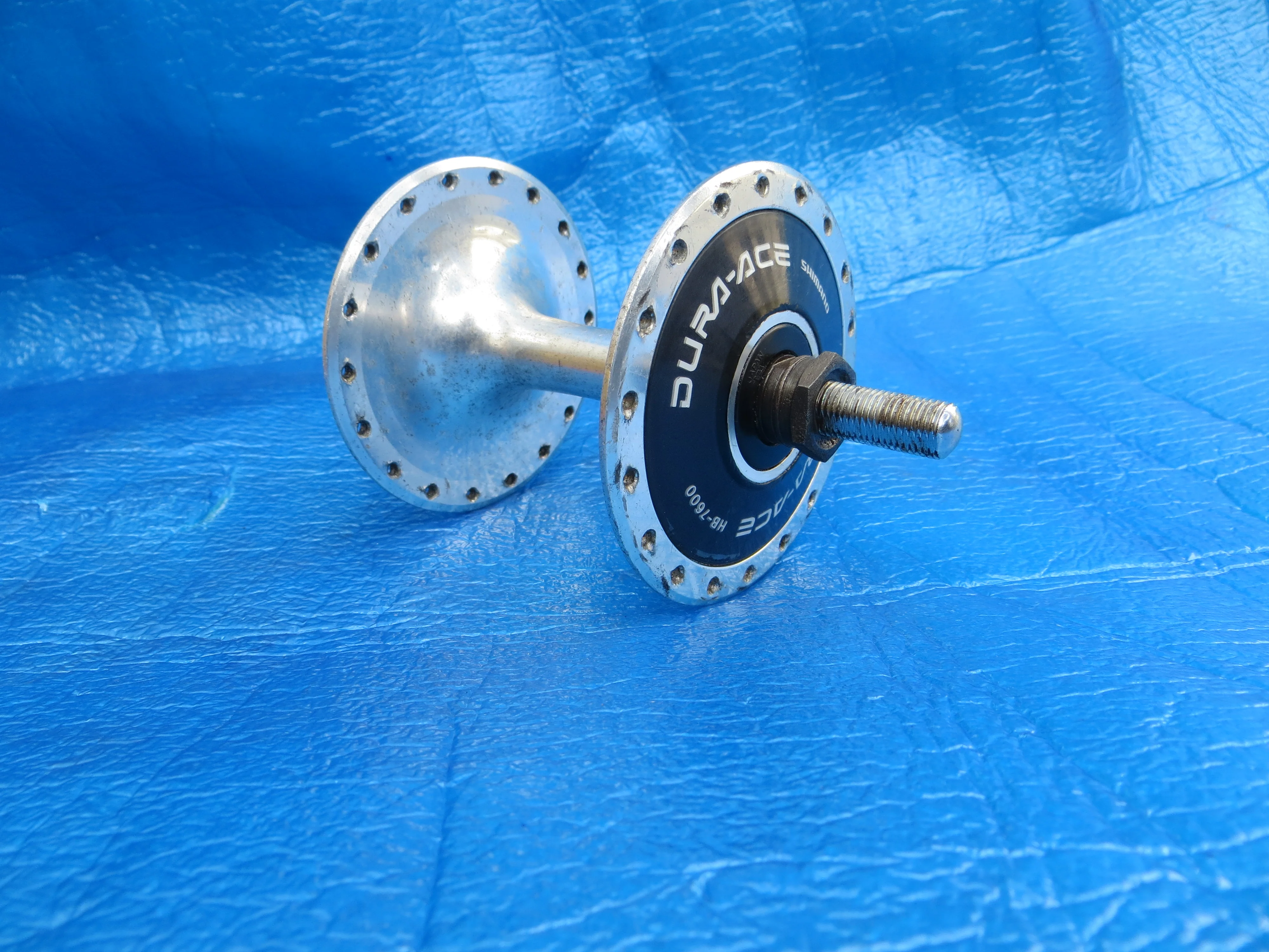 Shimano Dura Ace HB-7600 36H 100mm/8mm Front Hub NJS (24021103) - Image 2