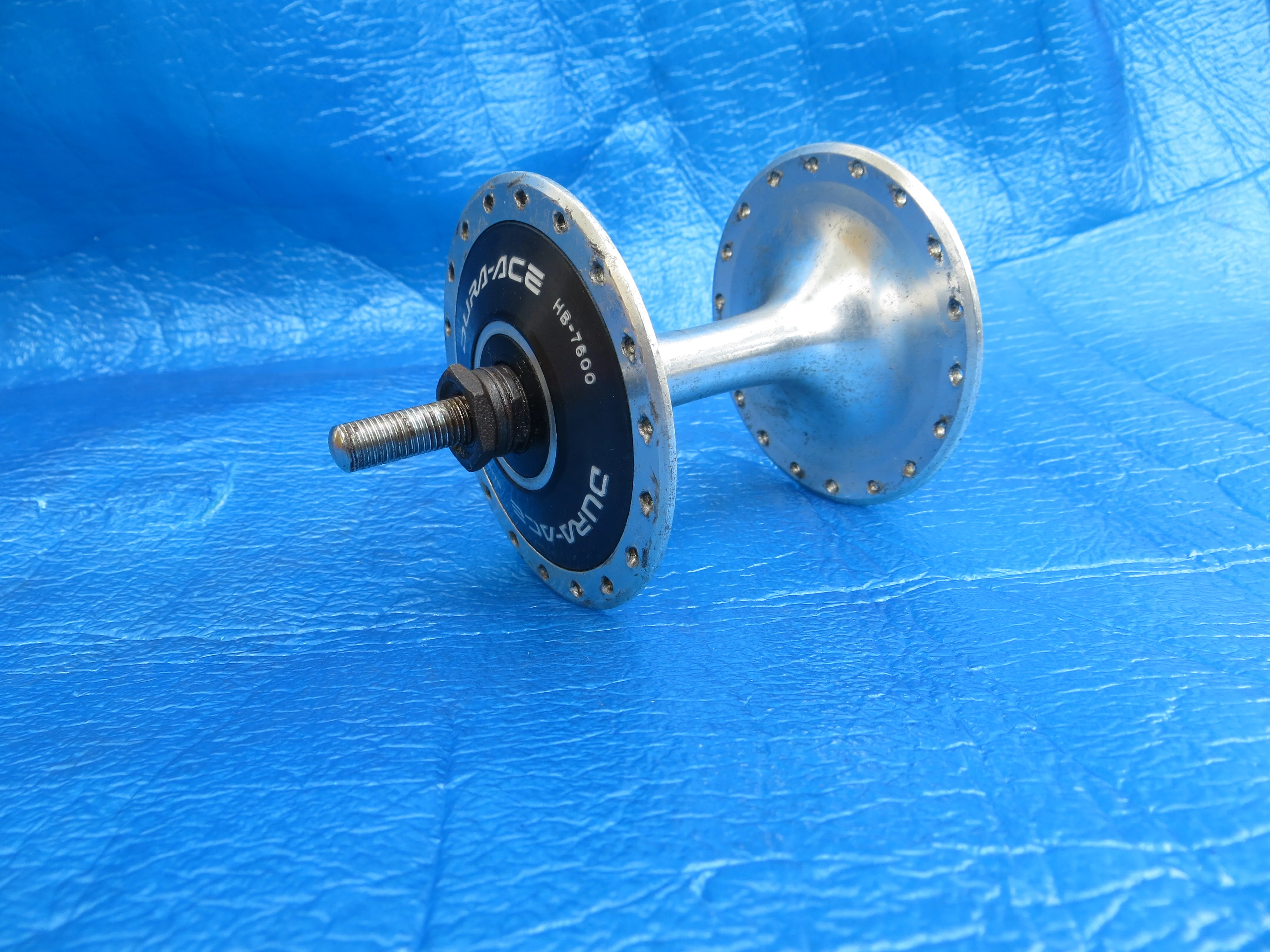 Shimano Dura Ace HB-7600 36H 100mm/8mm Front Hub NJS (24021103) - Image 3