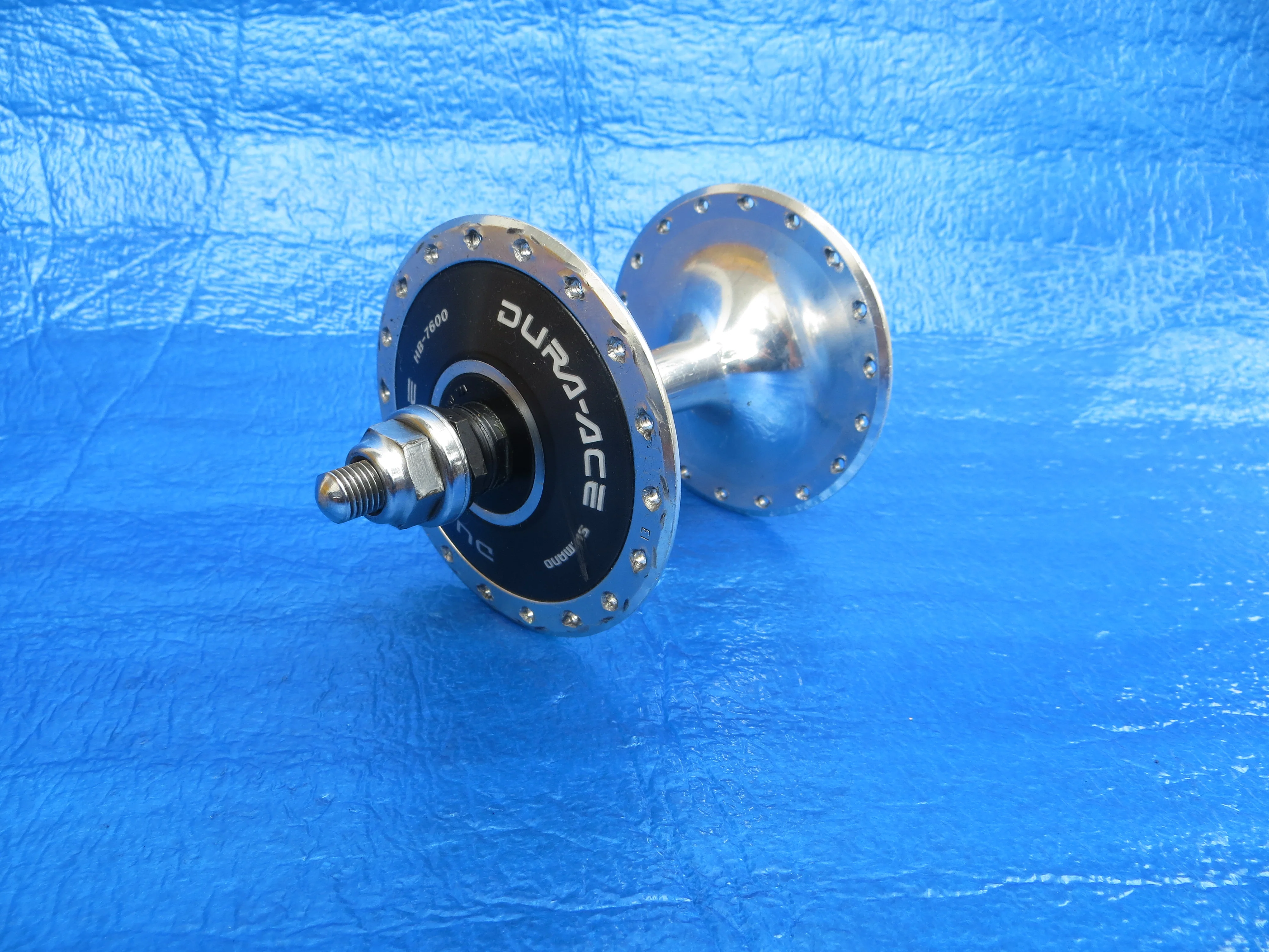 Shimano Dura Ace HB-7600 36H 100mm/8mm Front Hub NJS (24092814) - Image 3