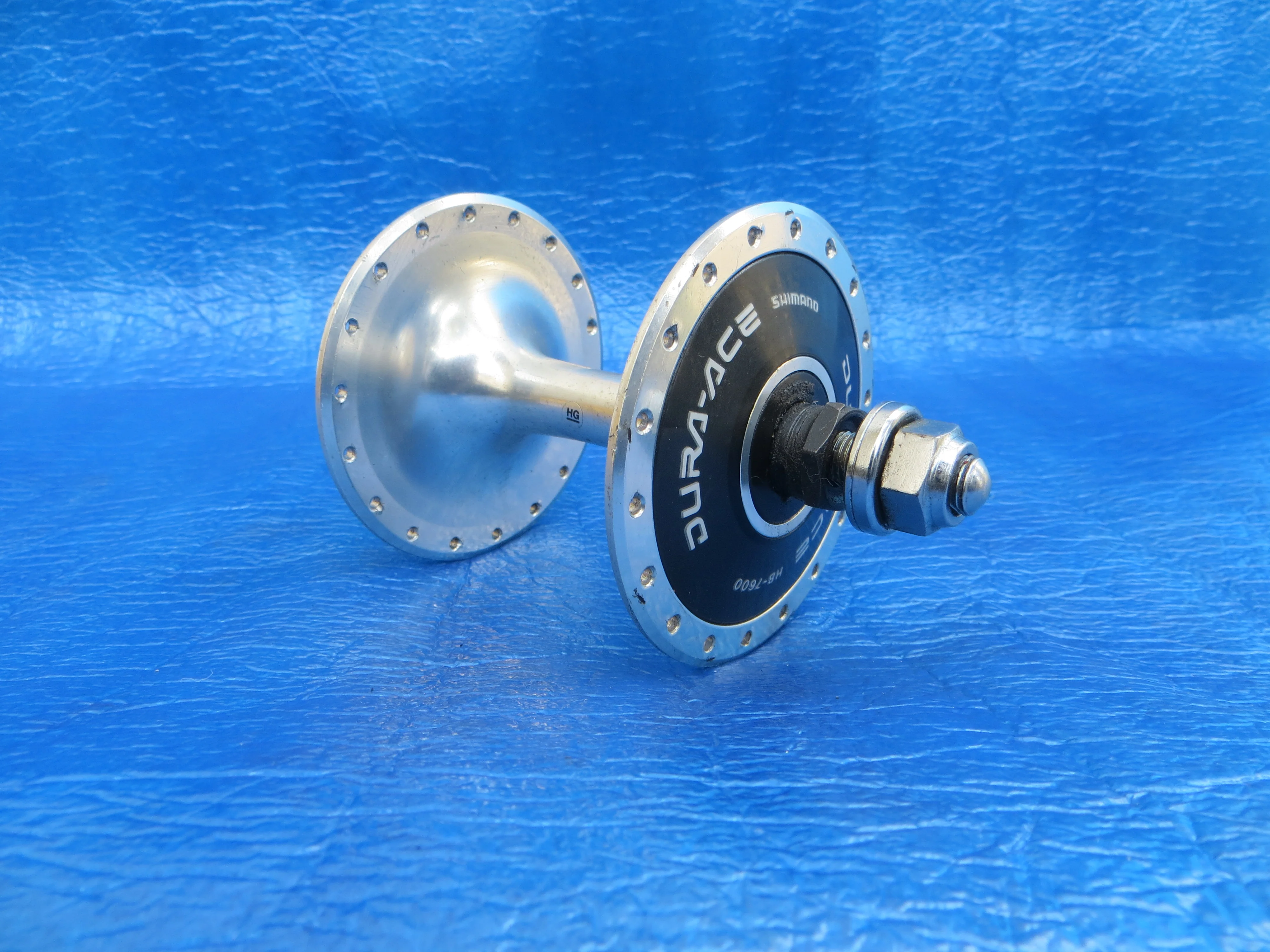 Shimano Dura Ace HB-7600 36H 100mm/8mm Front Hub NJS (25010514) - Image 2