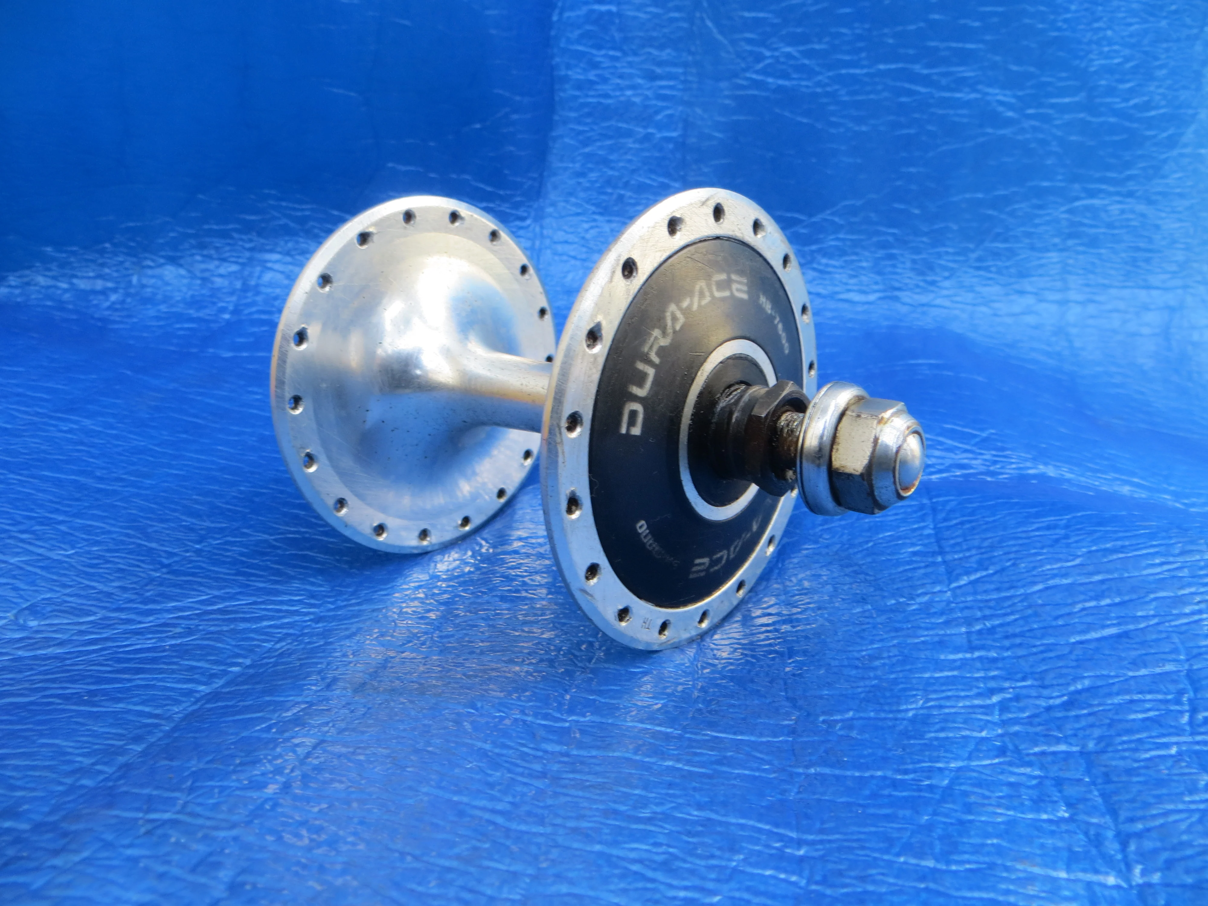 Shimano Dura Ace HB-7600 36H 100mm/8mm Front Hub NJS (25011502) - Image 2