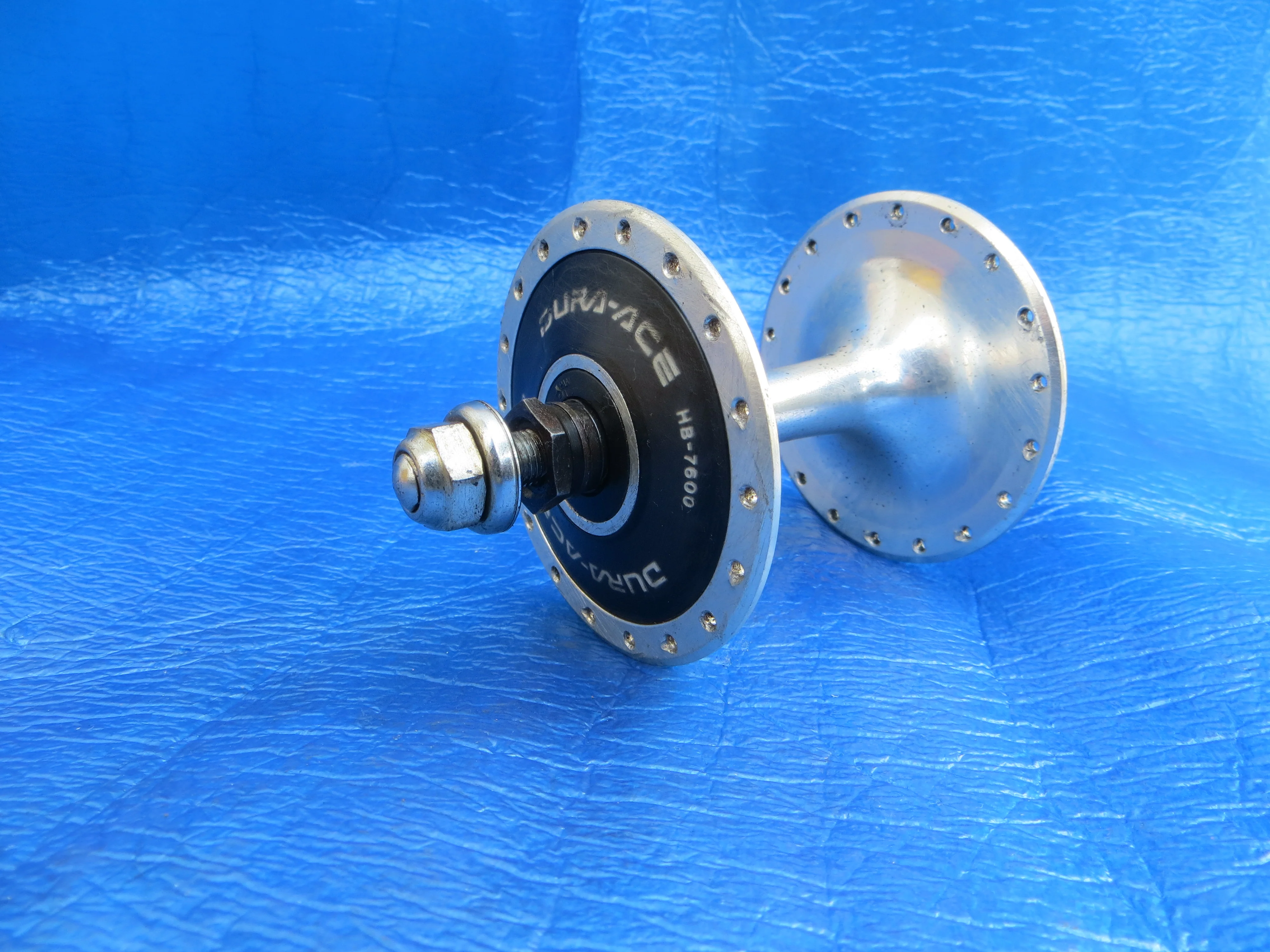 Shimano Dura Ace HB-7600 36H 100mm/8mm Front Hub NJS (25011502) - Image 3