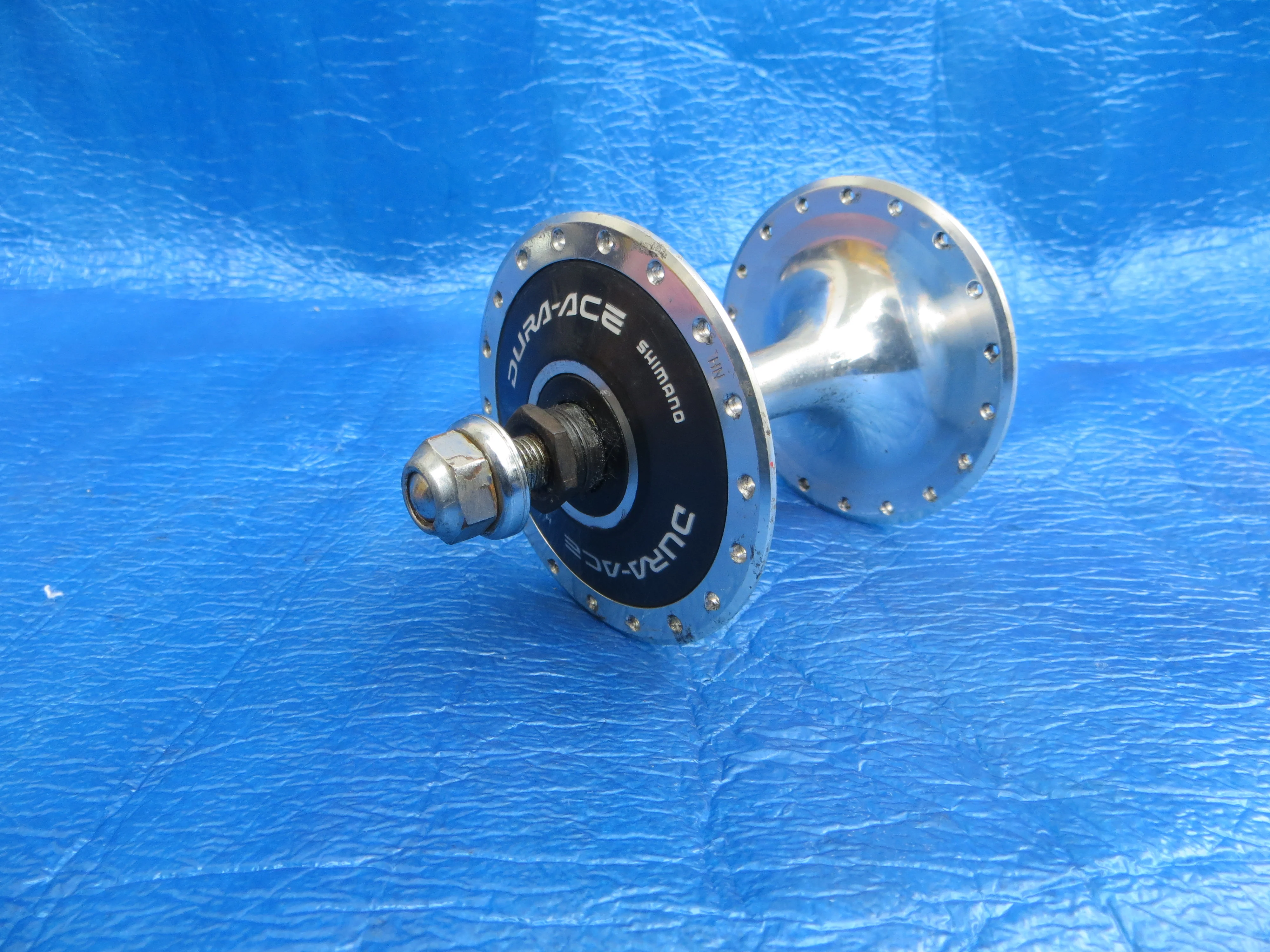 Shimano Dura Ace HB-7600 36H 100mm/8mm Front Hub NJS (25011612) - Image 3
