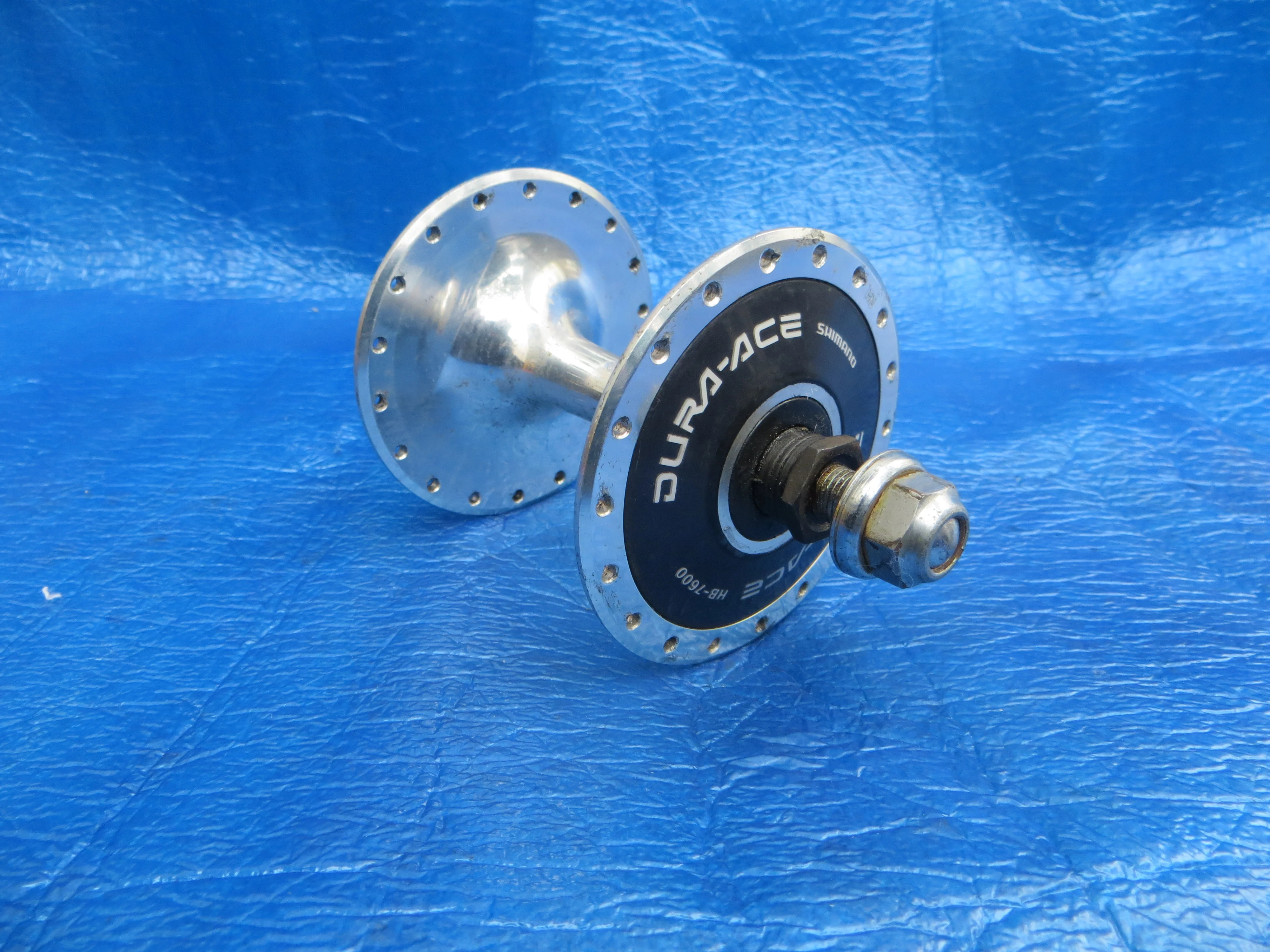 Shimano Dura Ace HB-7600 36H 100mm/8mm Front Hub NJS (25011612) - Image 4