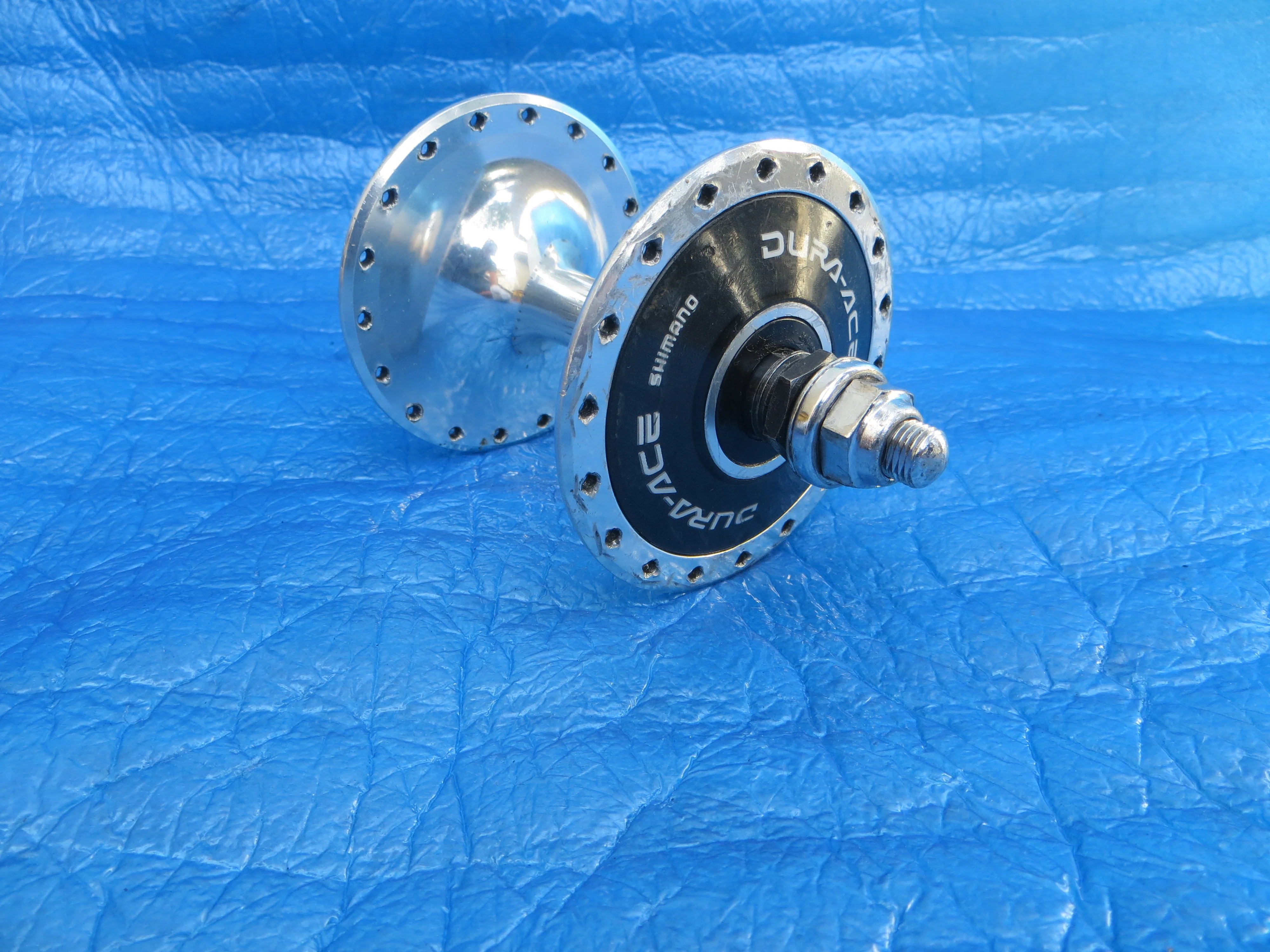 Shimano Dura Ace HB-7600 36H 100mm/8mm Front Hub NJS (25092207) - Image 2