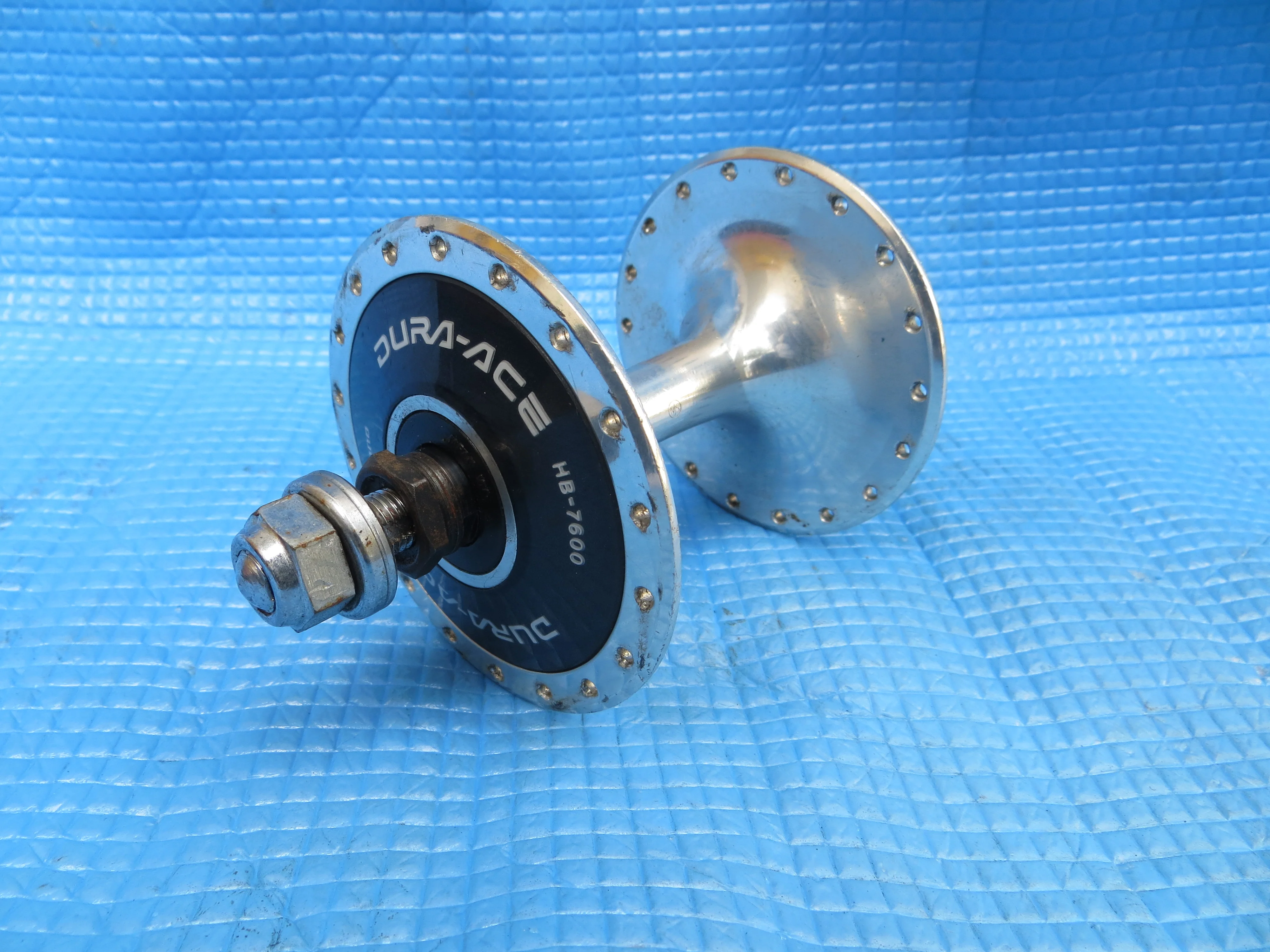 Shimano Dura Ace HB-7600 36H 100mm/9mm Front Hub NJS (22102412) - Image 3