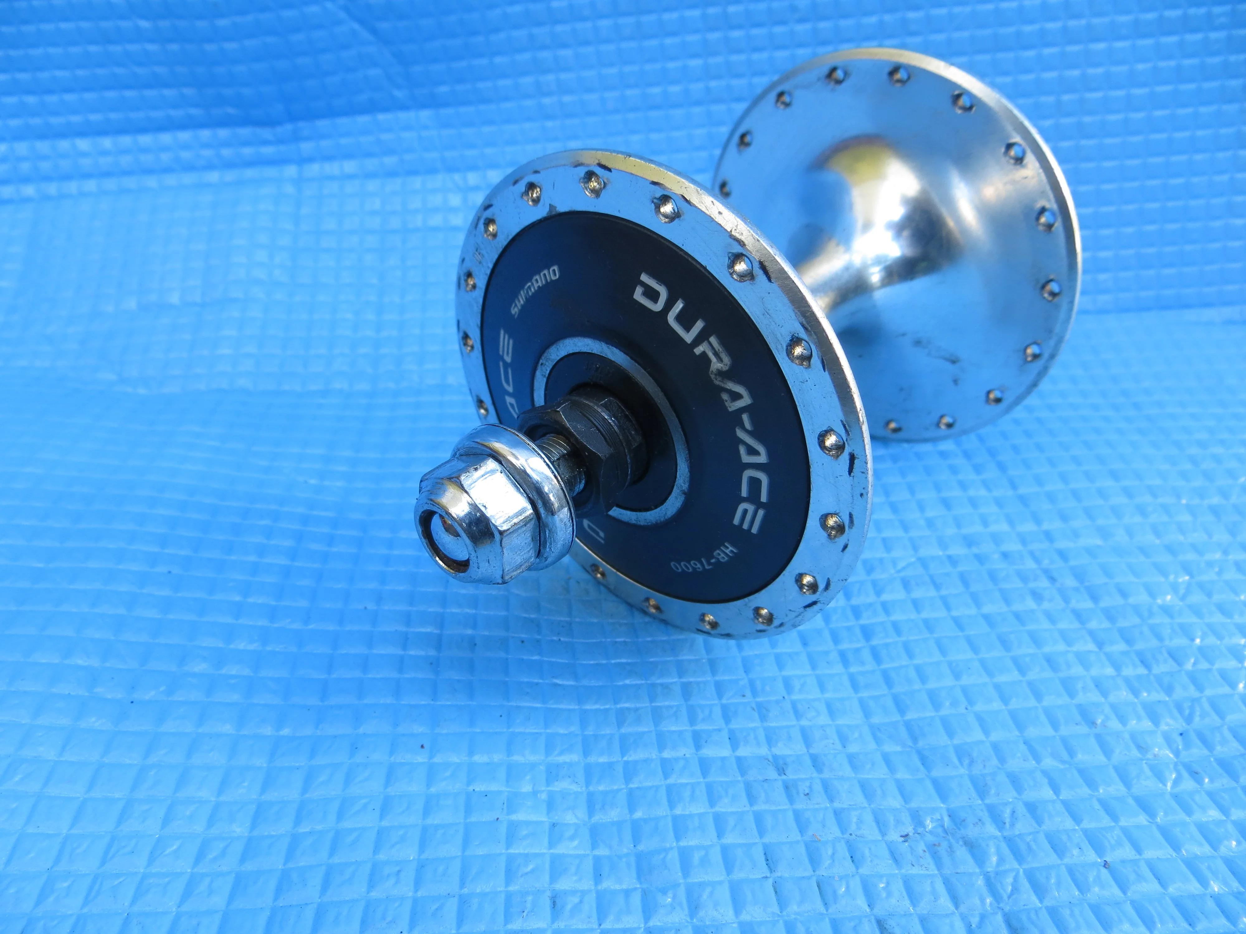 Shimano Dura Ace HB-7600 36H 100mm/9mm Front Hub NJS (23010966) - Image 3