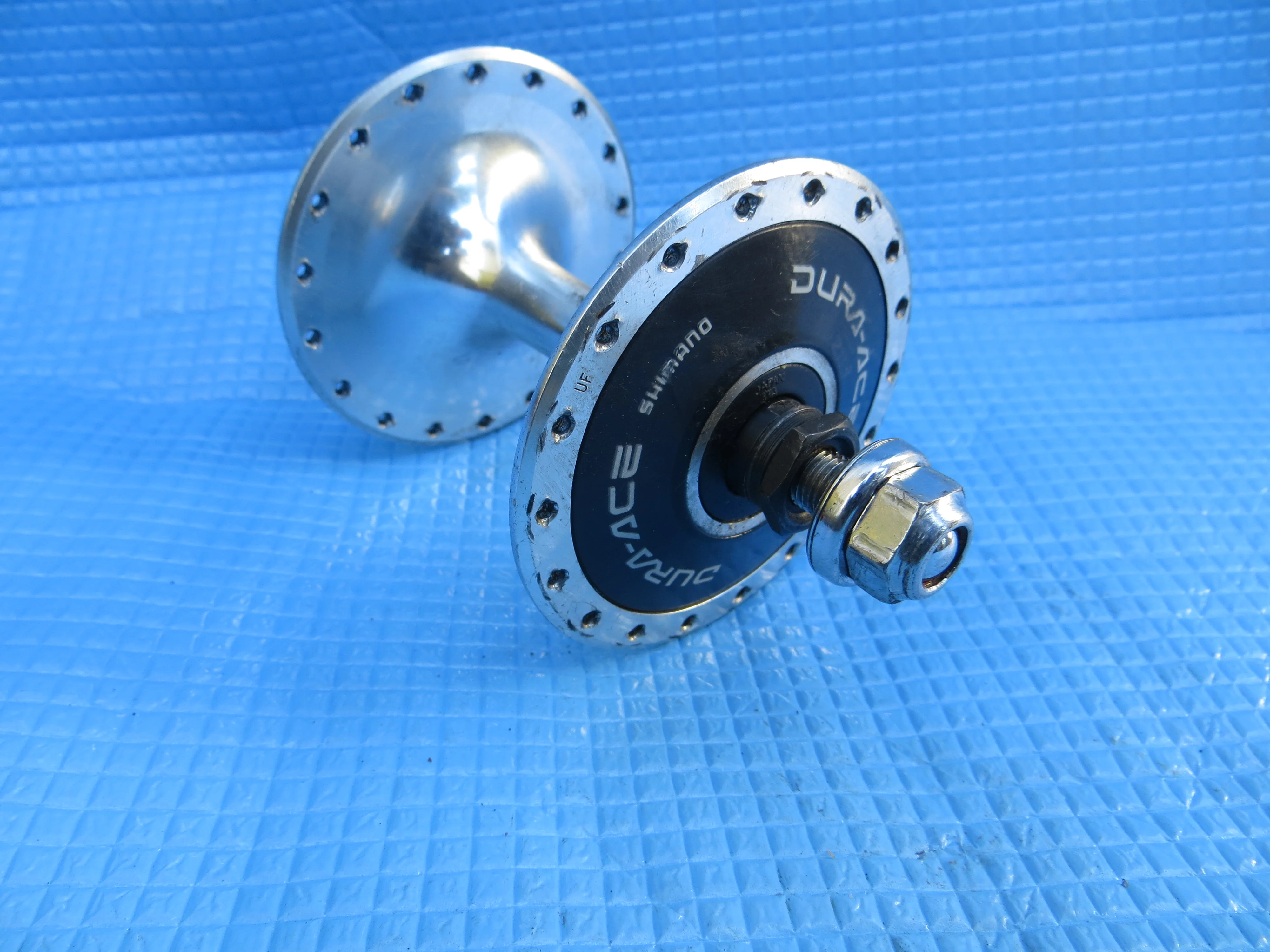 Shimano Dura Ace HB-7600 36H 100mm/9mm Front Hub NJS (23010966) - Image 4
