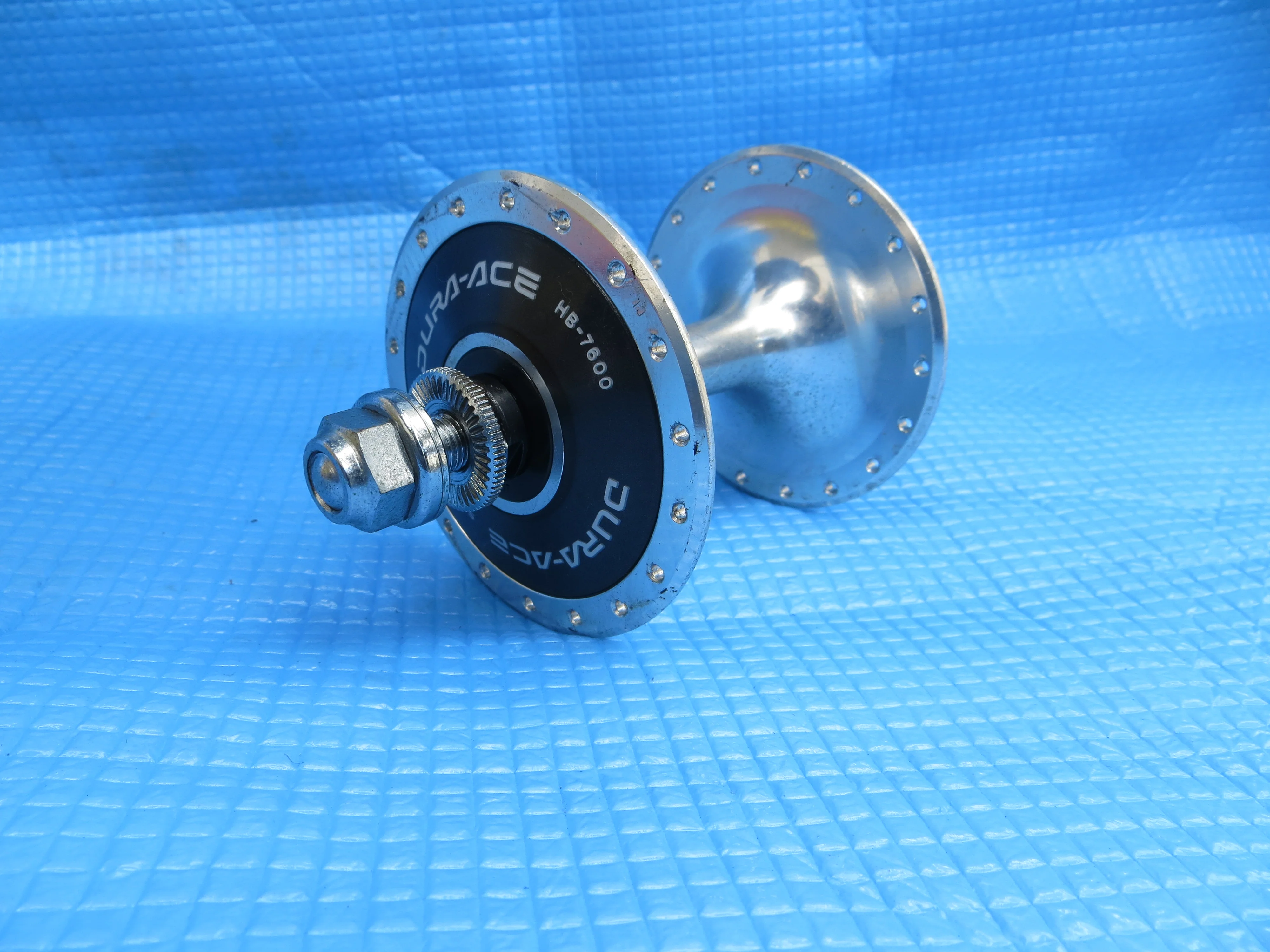 Shimano Dura Ace HB-7600 36H 100mm/9mm Front Hub NJS (23032921) - Image 3