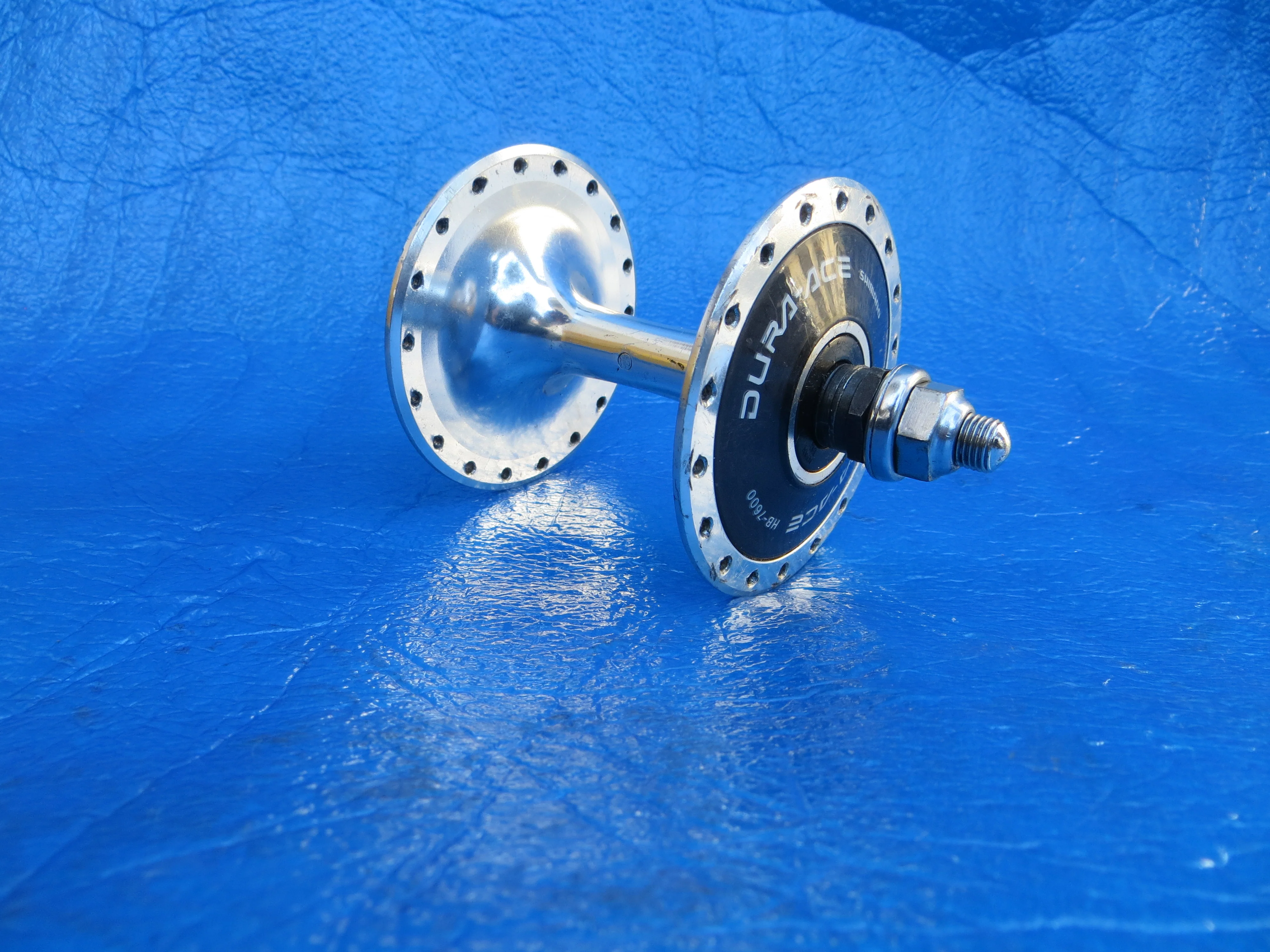 Shimano Dura Ace HB-7600 36H 100mm/9mm Front Hub NJS (23112821) - Image 2