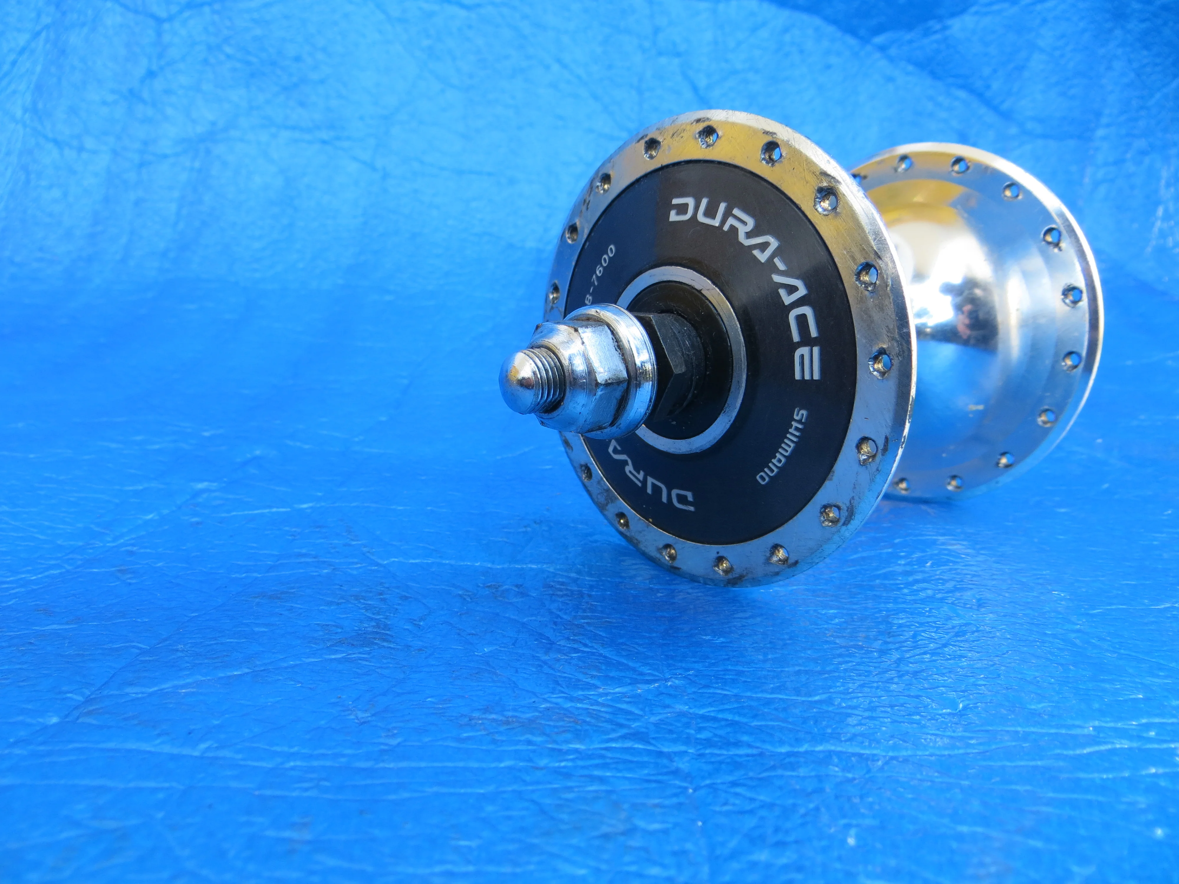 Shimano Dura Ace HB-7600 36H 100mm/8mm Front Hub NJS (23112822) - Image 3