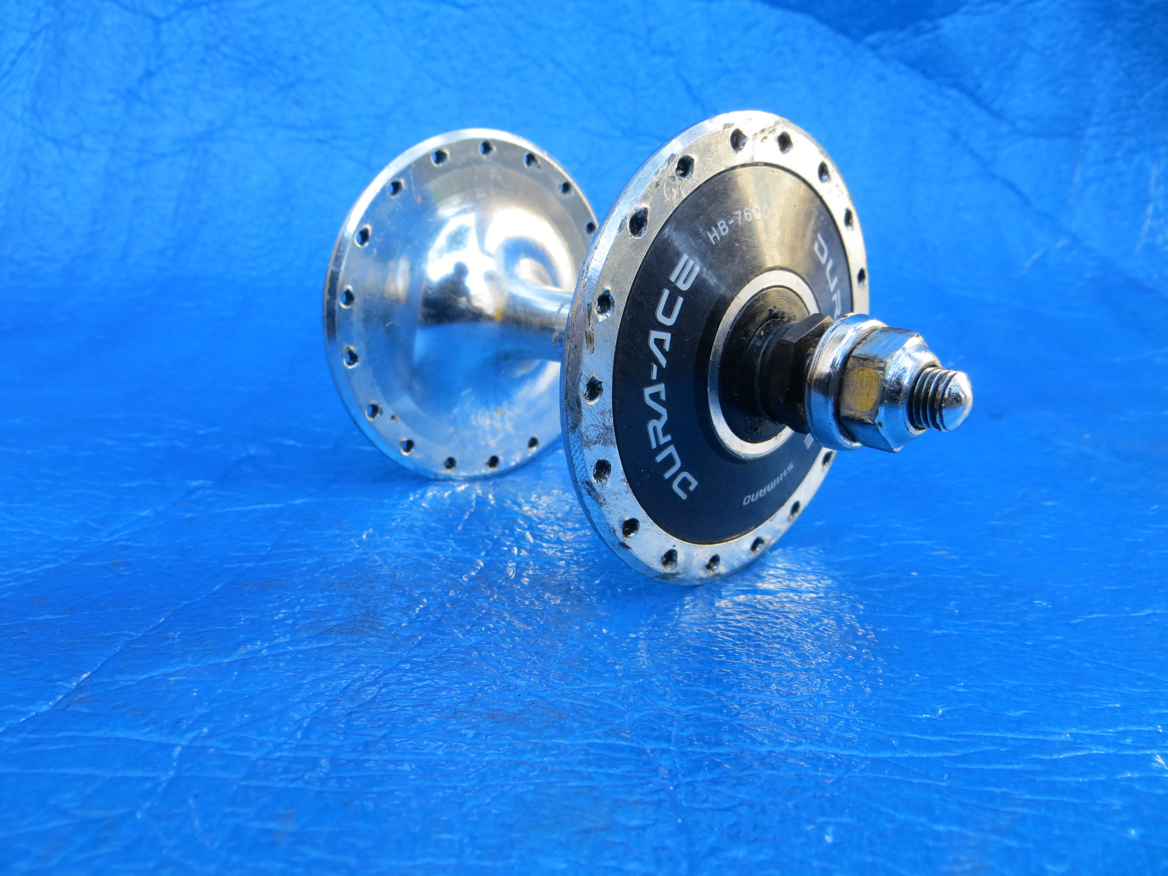 Shimano Dura Ace HB-7600 36H 100mm/8mm Front Hub NJS (23112822) - Image 4
