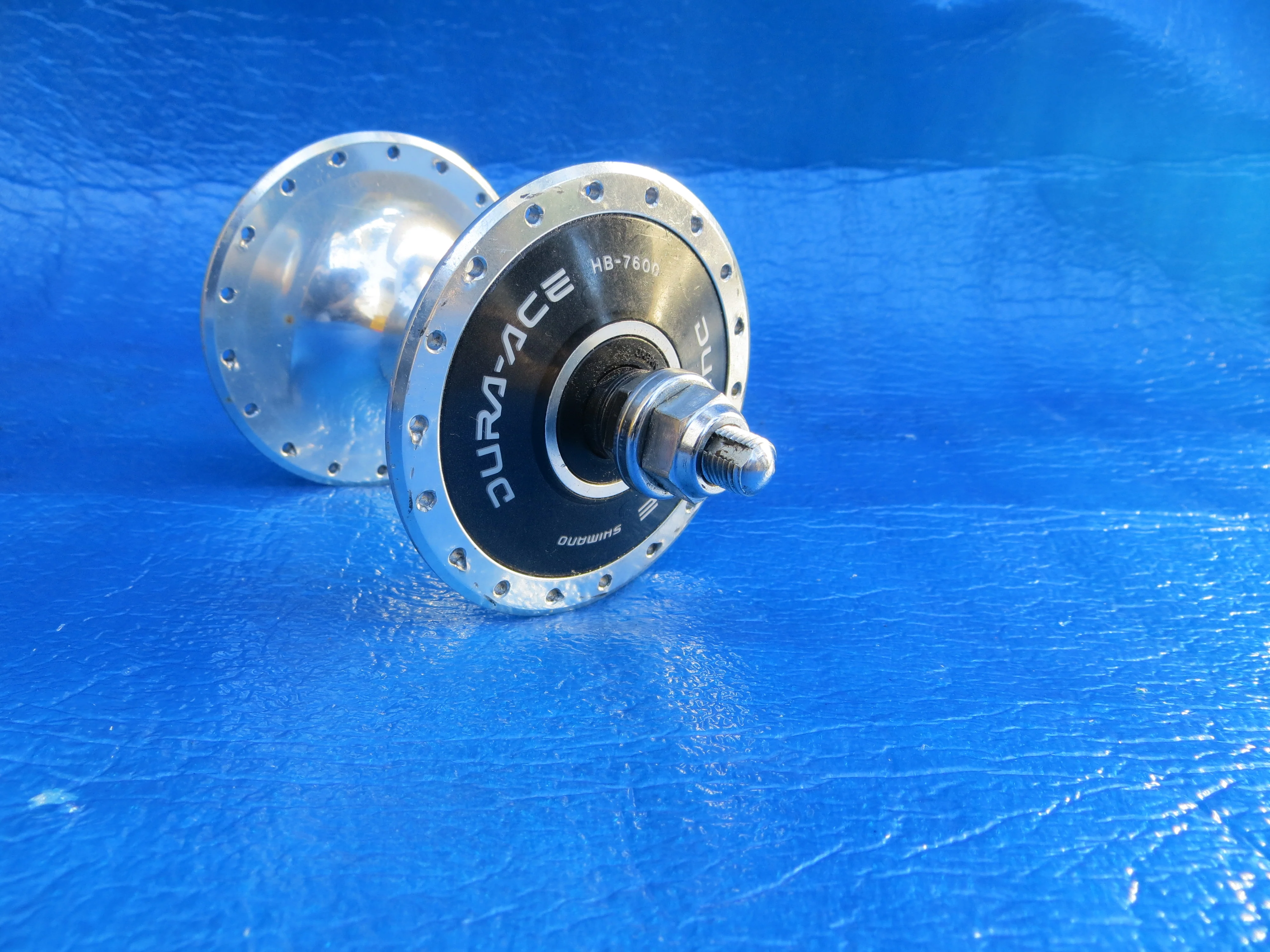 Shimano Dura Ace HB-7600 36H 100mm/9mm Front Hub NJS (24012918) - Image 4