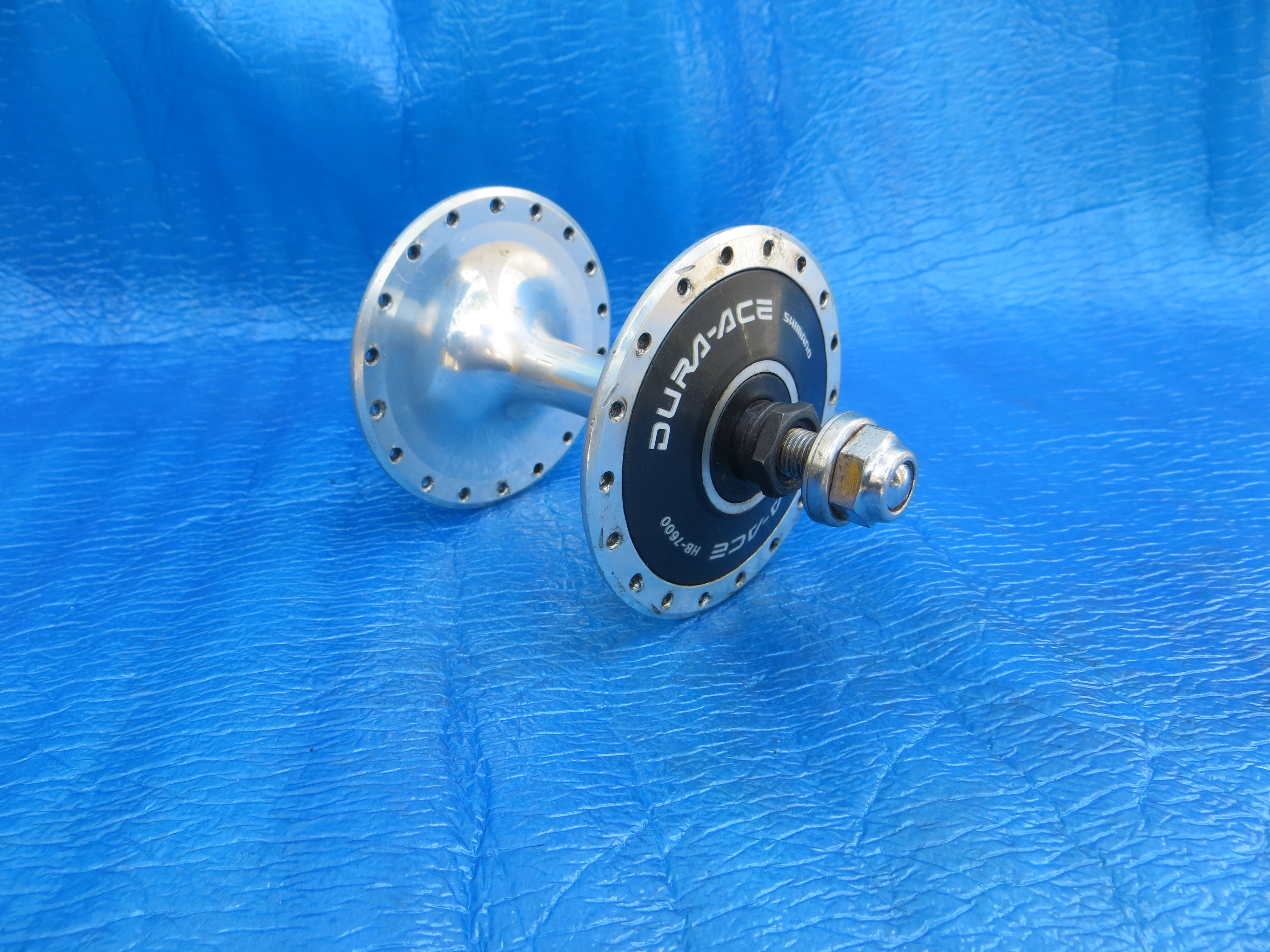 Shimano Dura Ace HB-7600 36H 100mm/9mm Front Hub NJS (24051106) - Image 4