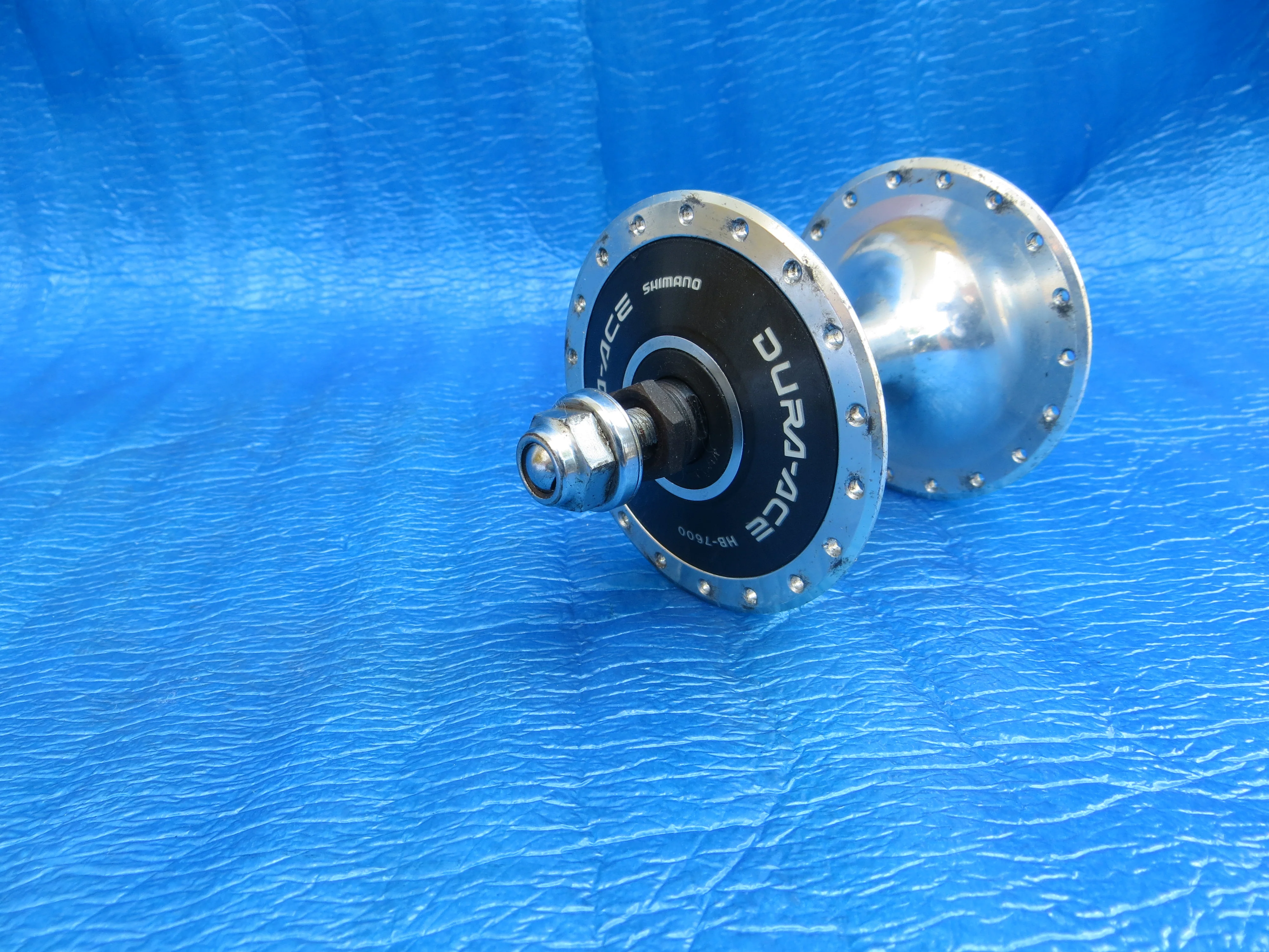 Shimano Dura Ace HB-7600 36H 100mm/9mm Front Hub NJS (24061915) - Image 3
