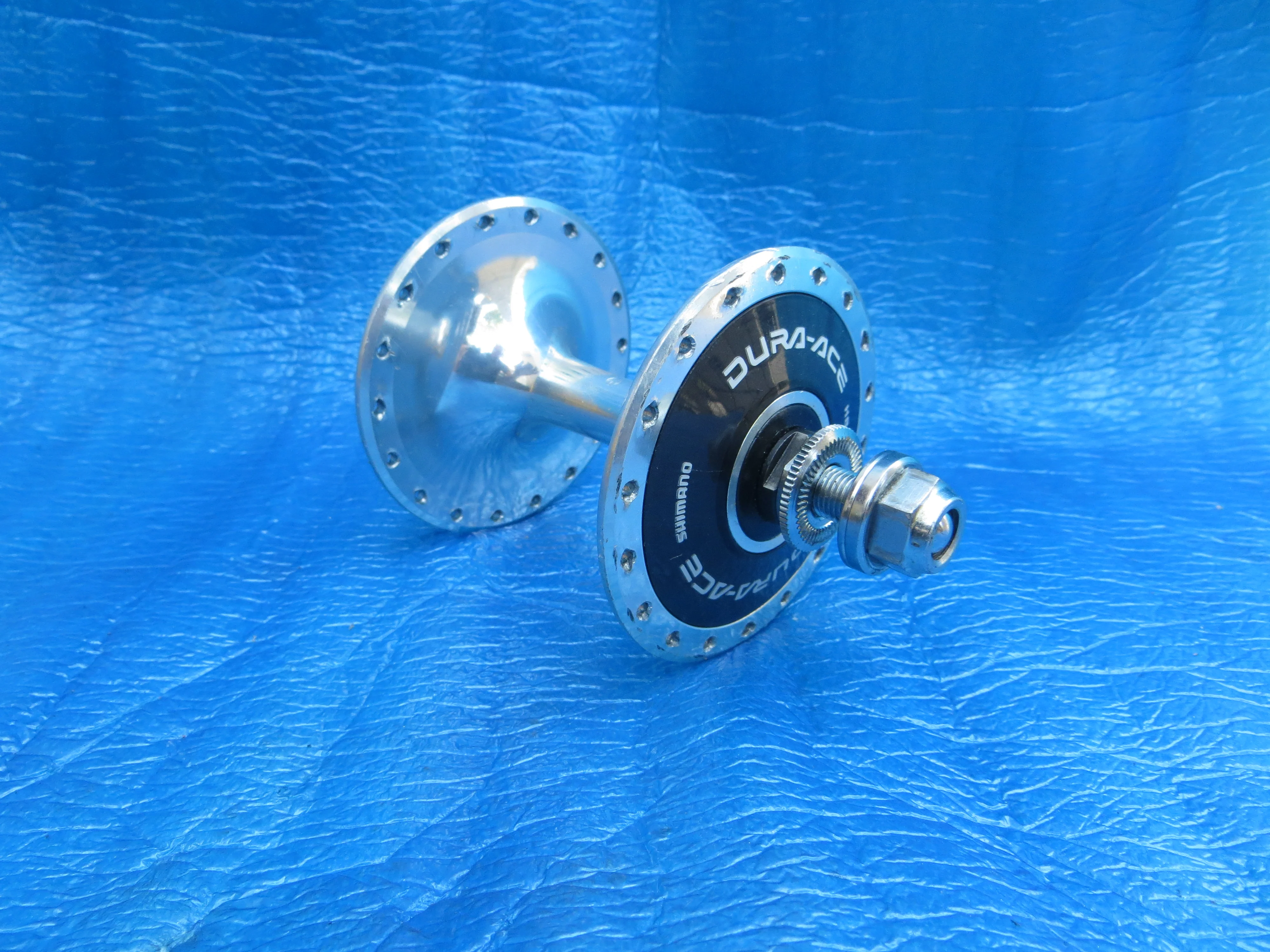 Shimano Dura Ace HB-7600 36H 100mm/9mm Front Hub NJS (24072306) - Image 2