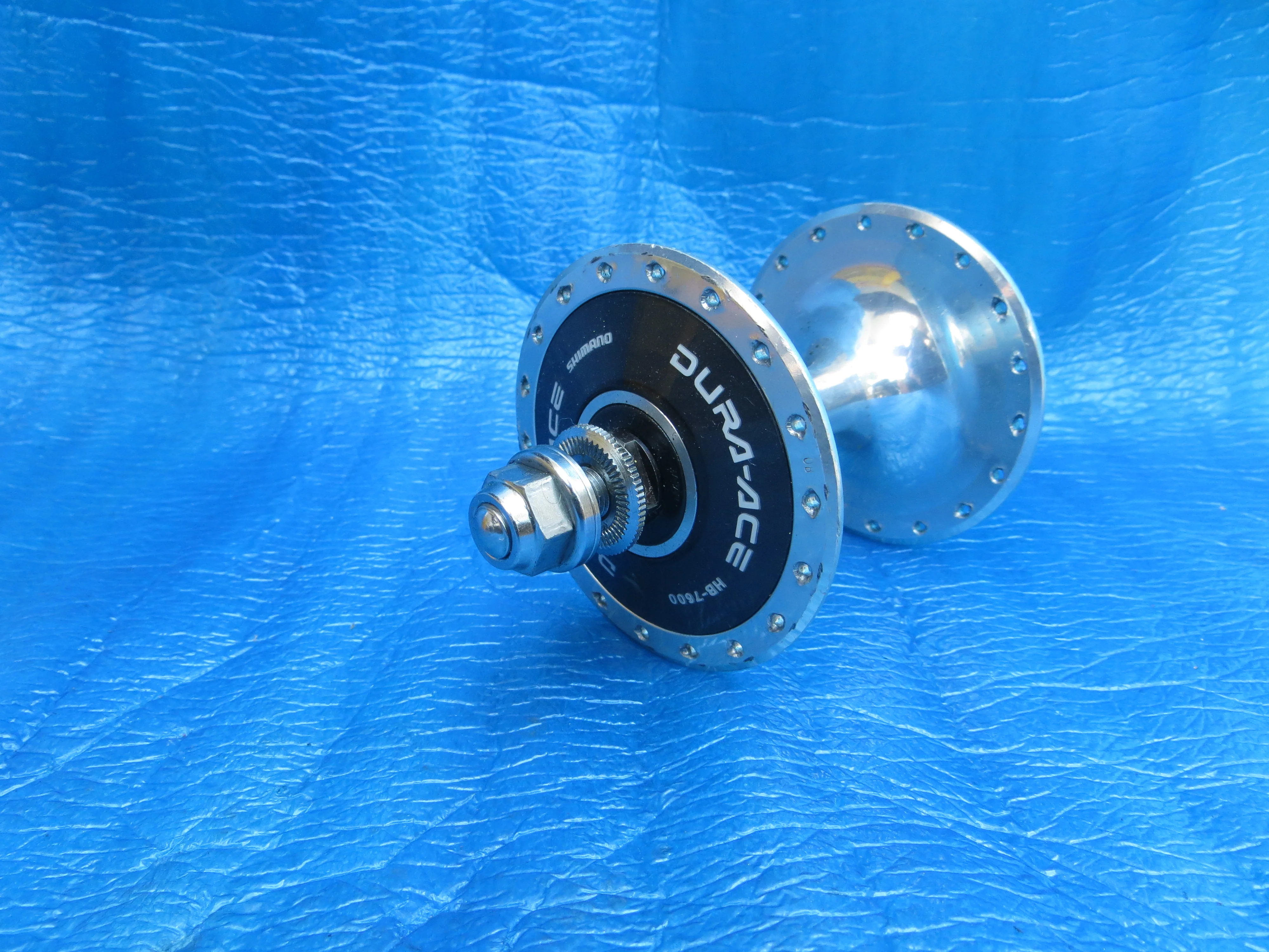 Shimano Dura Ace HB-7600 36H 100mm/9mm Front Hub NJS (24072306) - Image 3