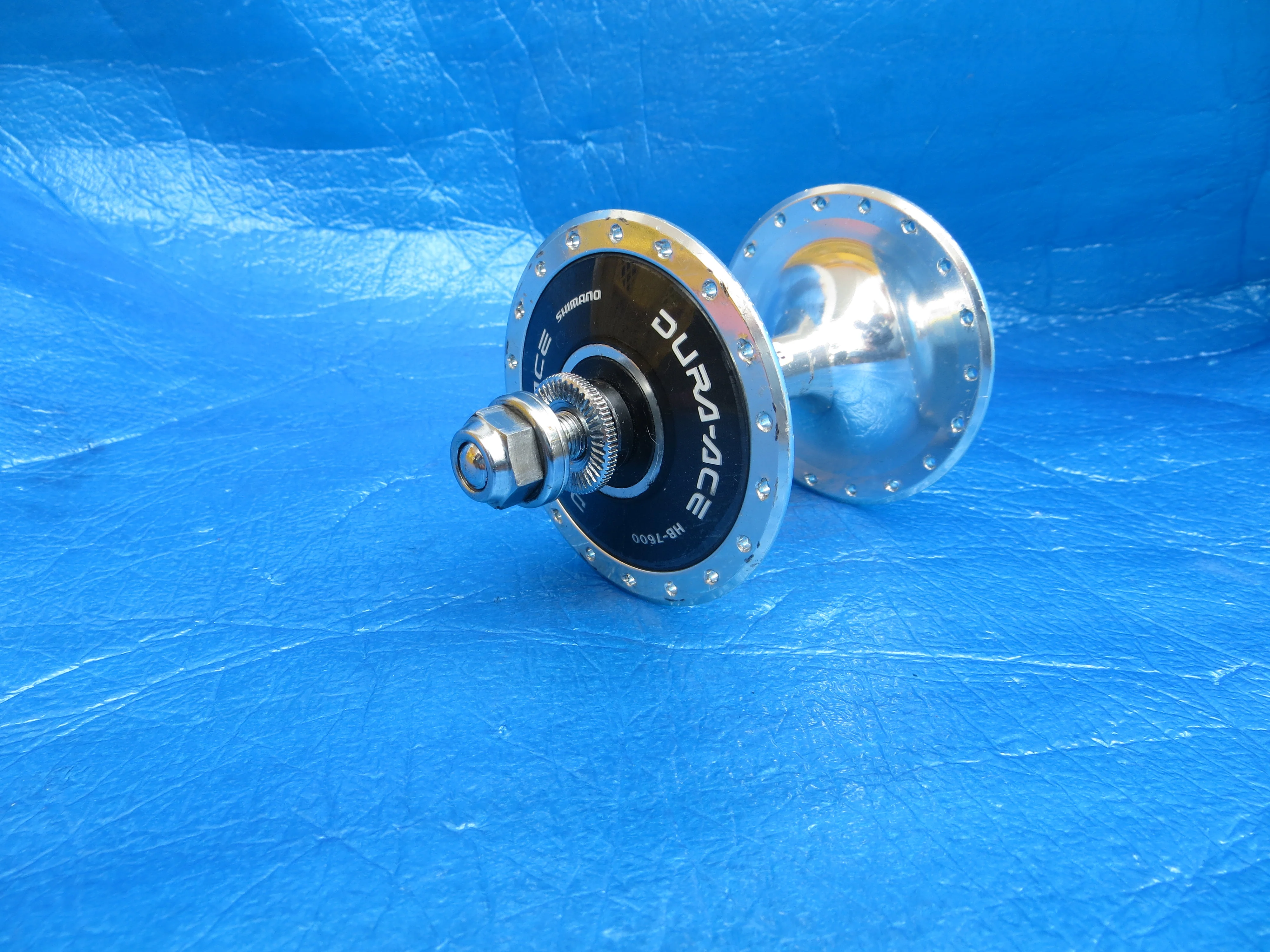 Shimano Dura Ace HB-7600 36H 100mm/9mm Front Hub NJS (24081405) - Image 3