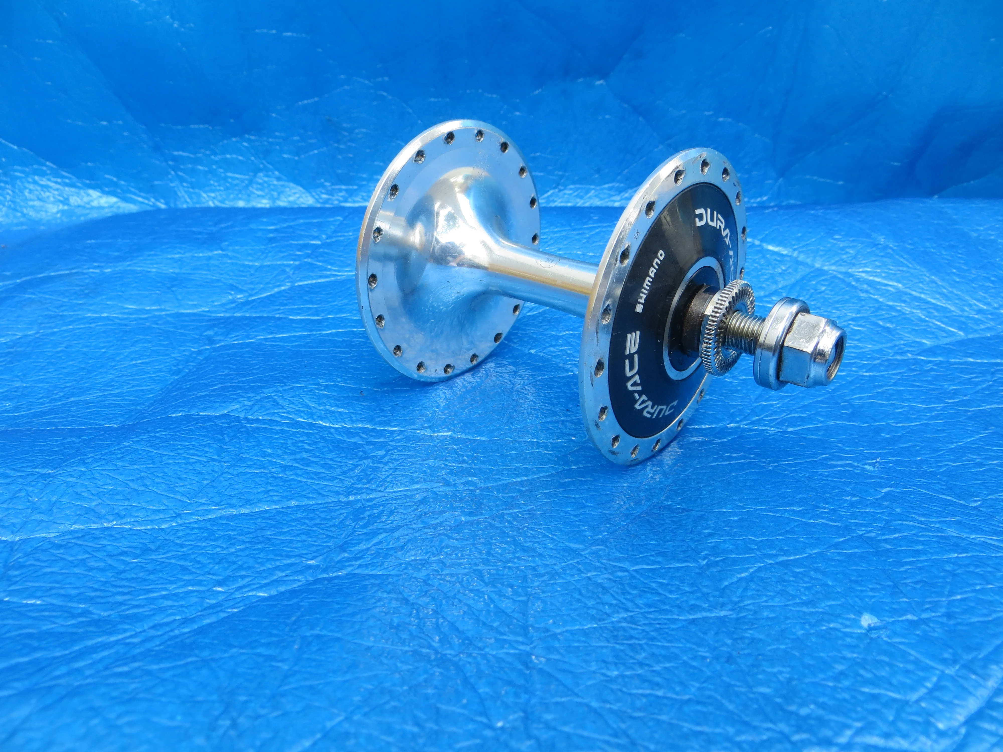 Shimano Dura Ace HB-7600 36H 100mm/9mm Front Hub NJS (24082102) - Image 2