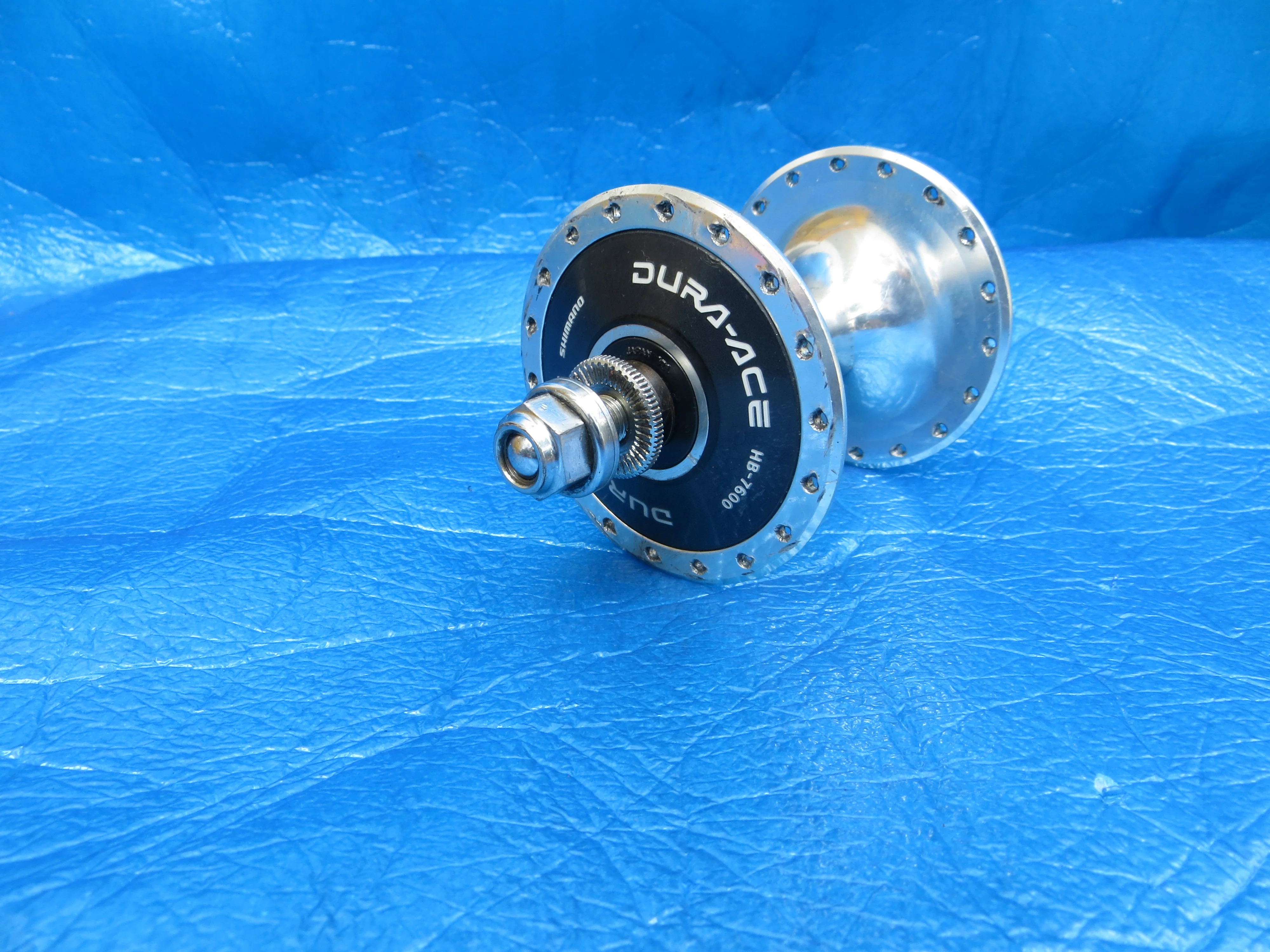 Shimano Dura Ace HB-7600 36H 100mm/9mm Front Hub NJS (24082102) - Image 3