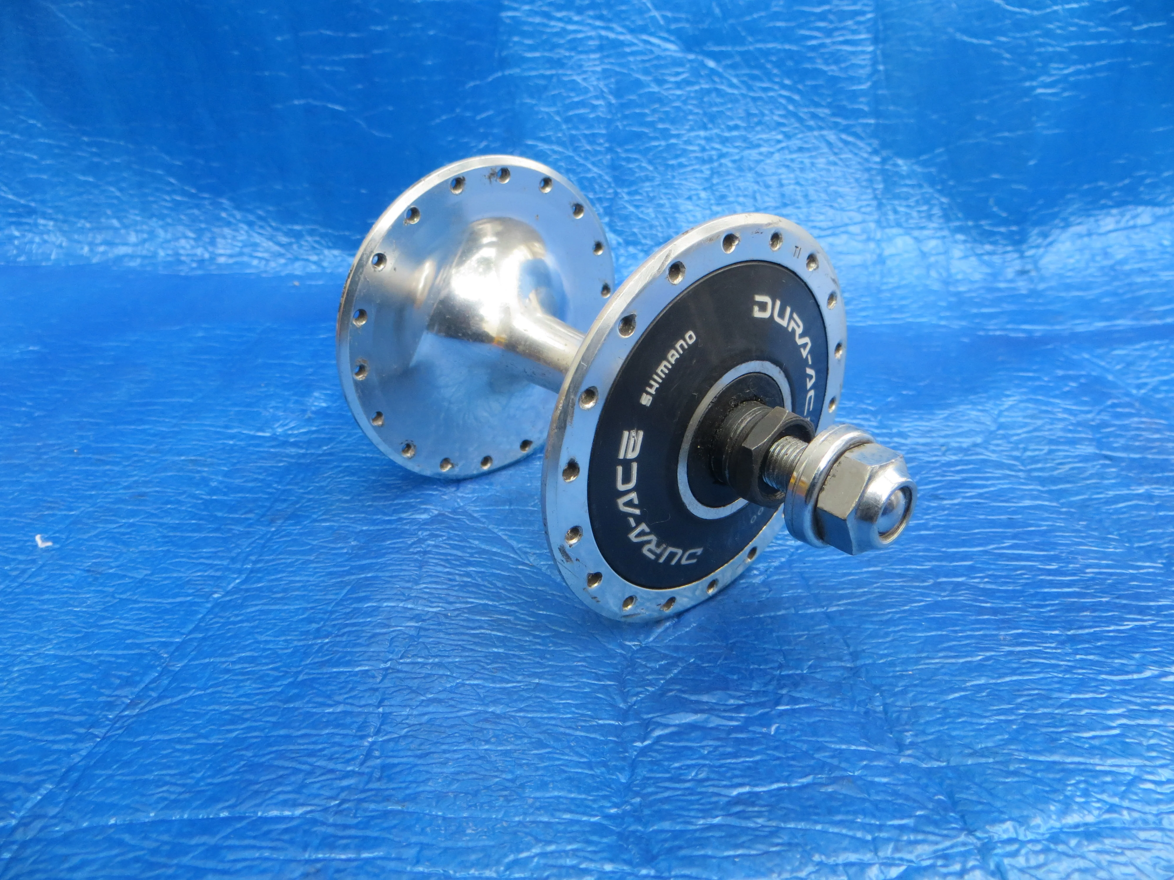 Shimano Dura Ace HB-7600 36H 100mm/9mm Front Hub NJS (25011613) - Image 2