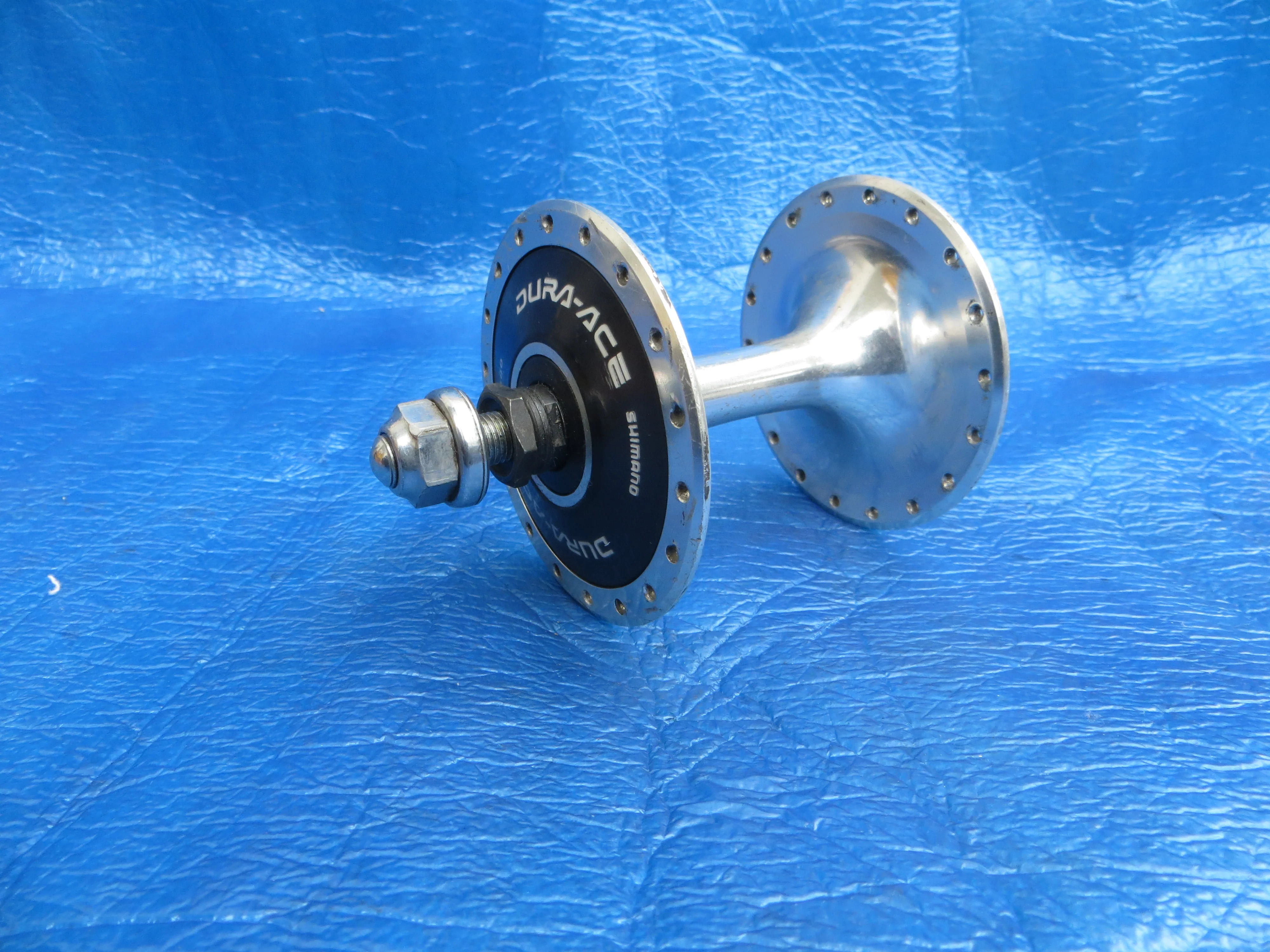 Shimano Dura Ace HB-7600 36H 100mm/9mm Front Hub NJS (25011613) - Image 3