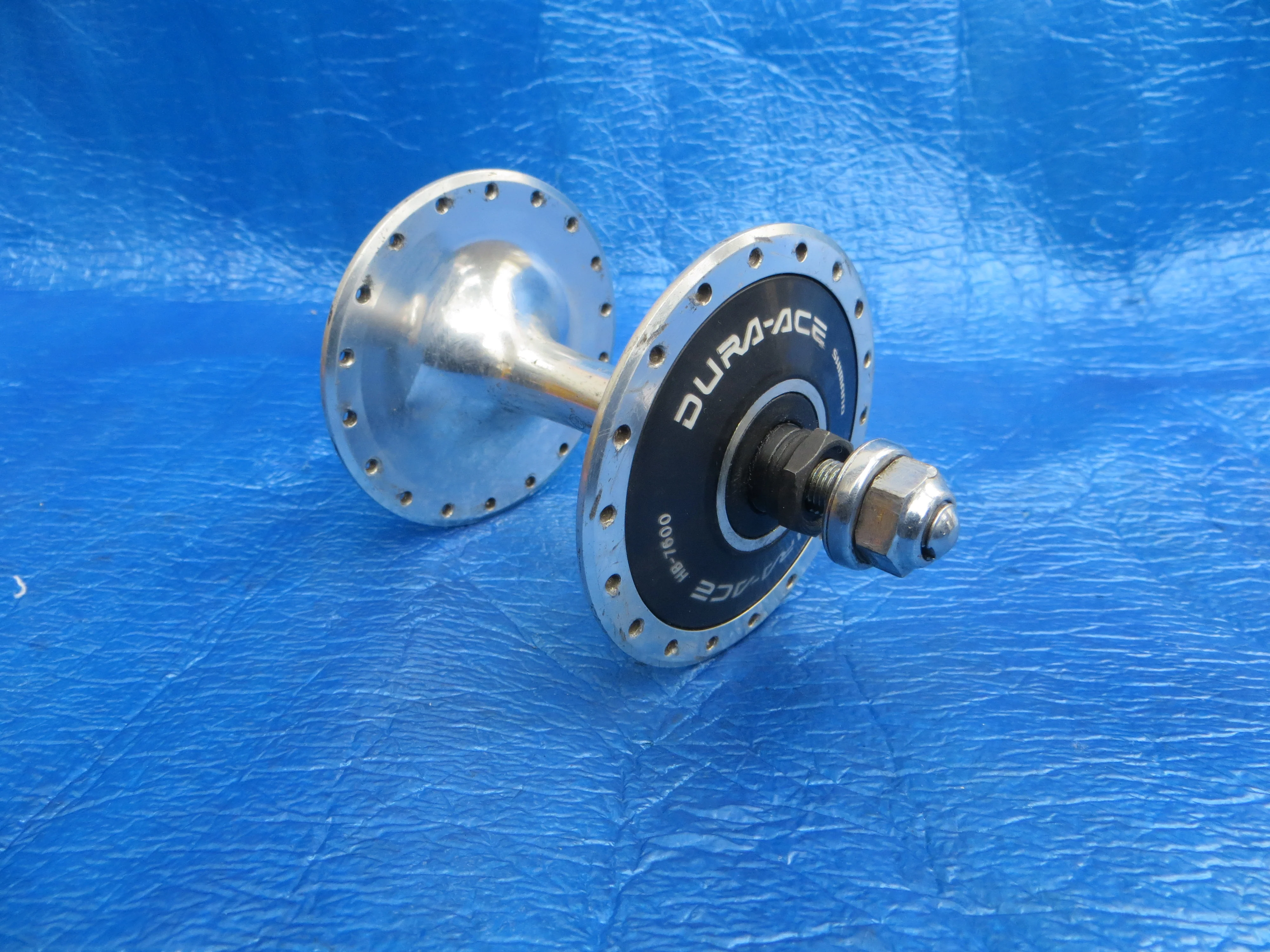 Shimano Dura Ace HB-7600 36H 100mm/9mm Front Hub NJS (25011613) - Image 4