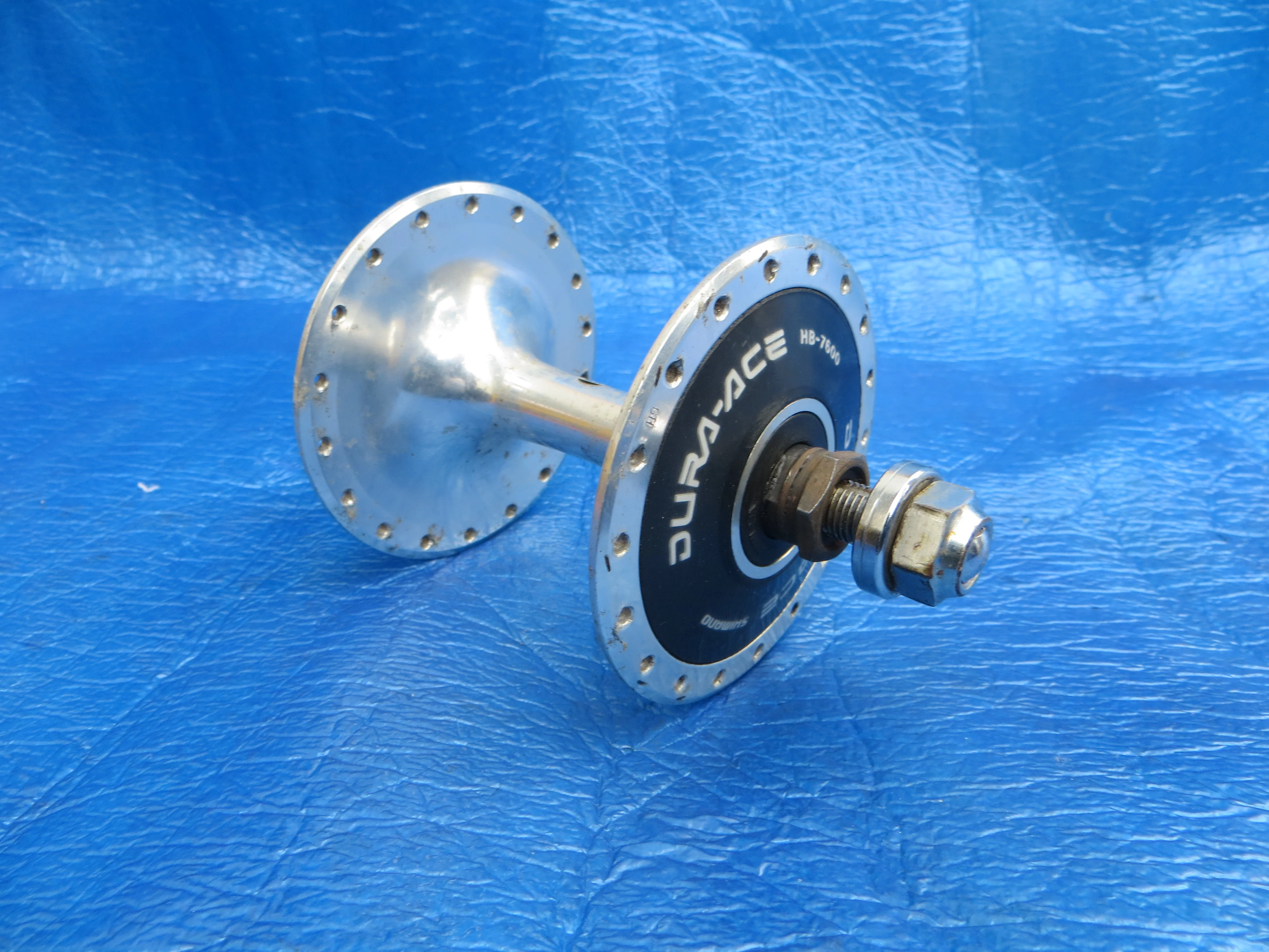 Shimano Dura Ace HB-7600 36H 100mm/9mm Front Hub NJS (25011614) - Image 2