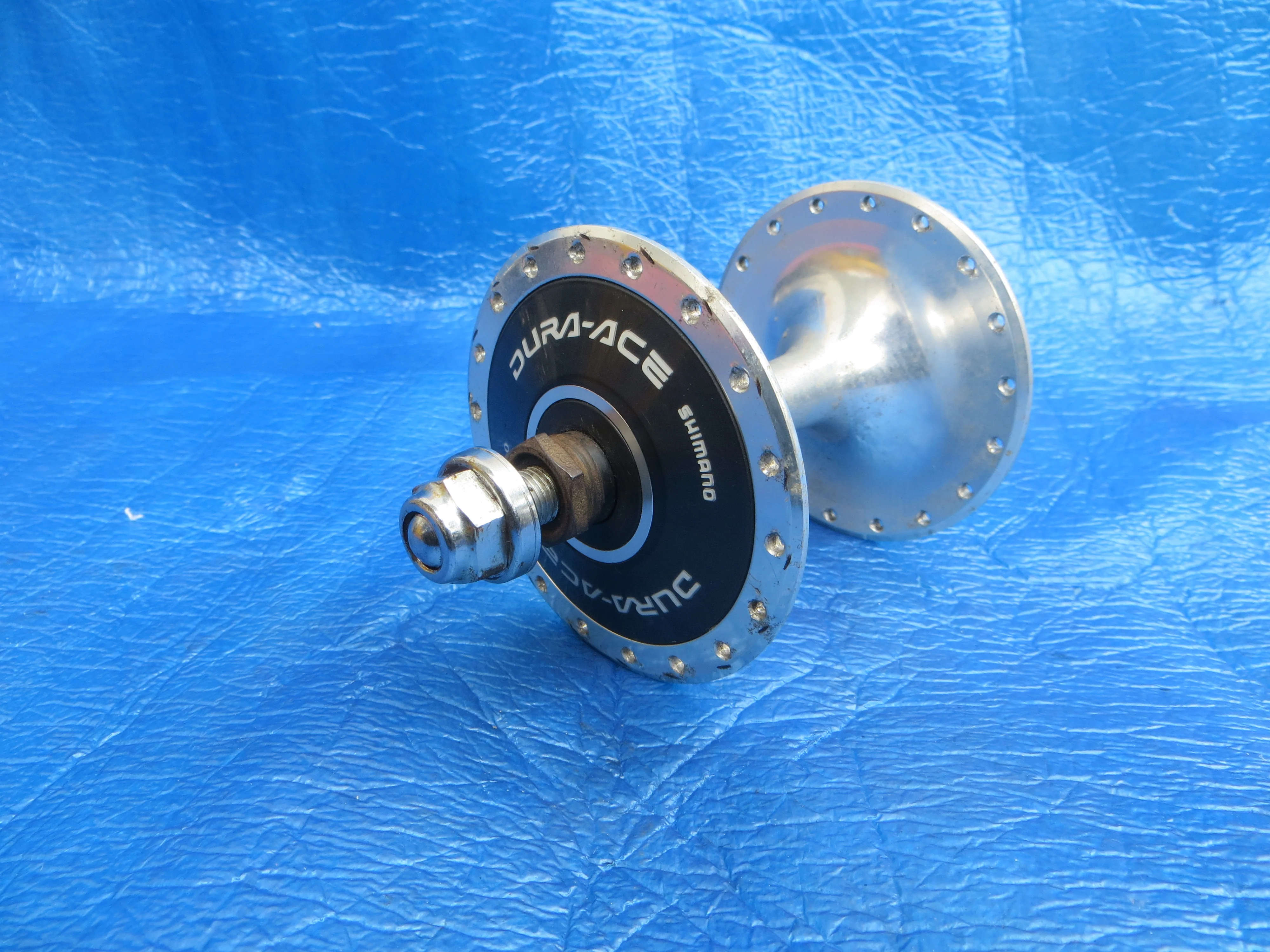 Shimano Dura Ace HB-7600 36H 100mm/9mm Front Hub NJS (25011614) - Image 3