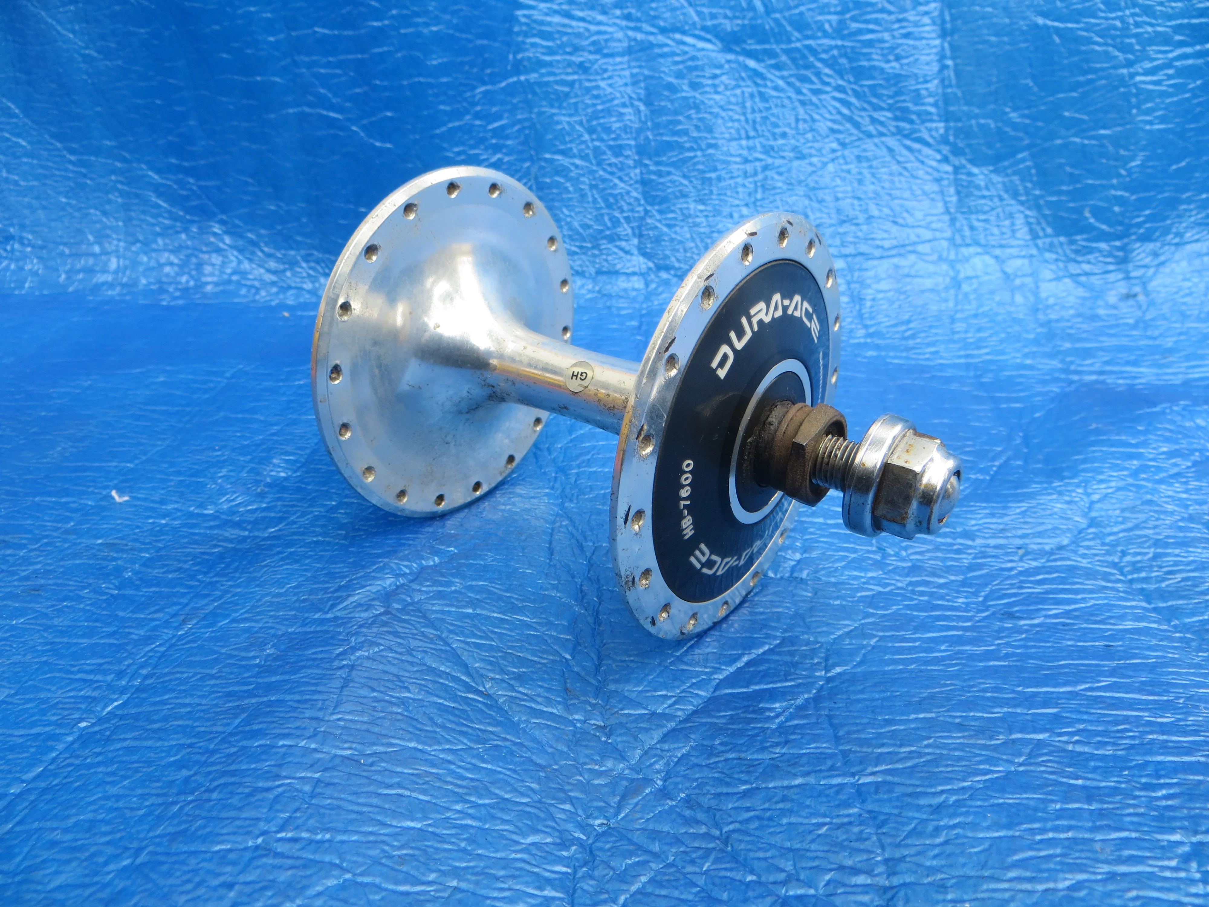 Shimano Dura Ace HB-7600 36H 100mm/9mm Front Hub NJS (25011614) - Image 4