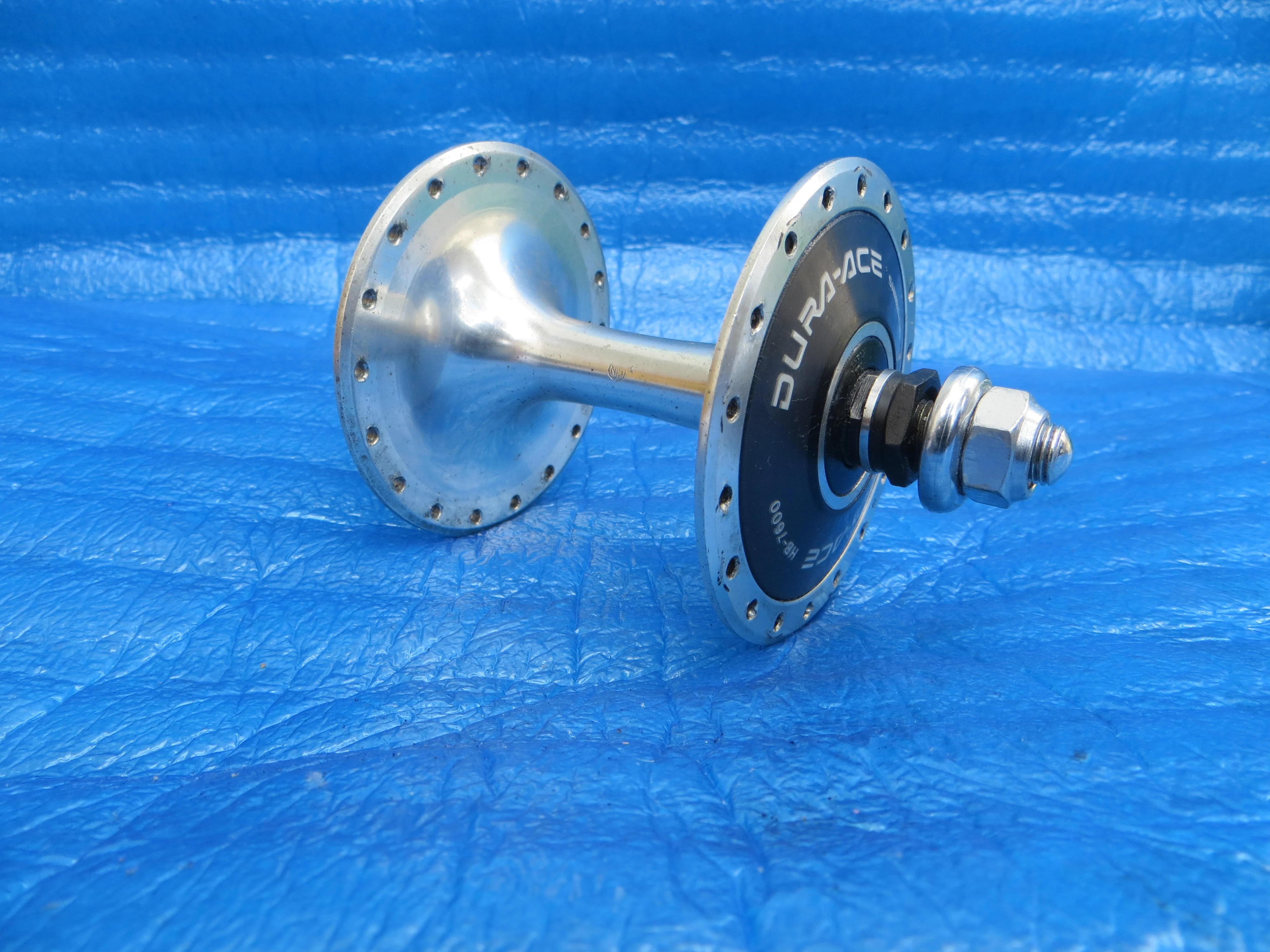 Shimano Dura Ace HB-7600 36H 100mm/9mm Front Hub NJS (25080303) - Image 4