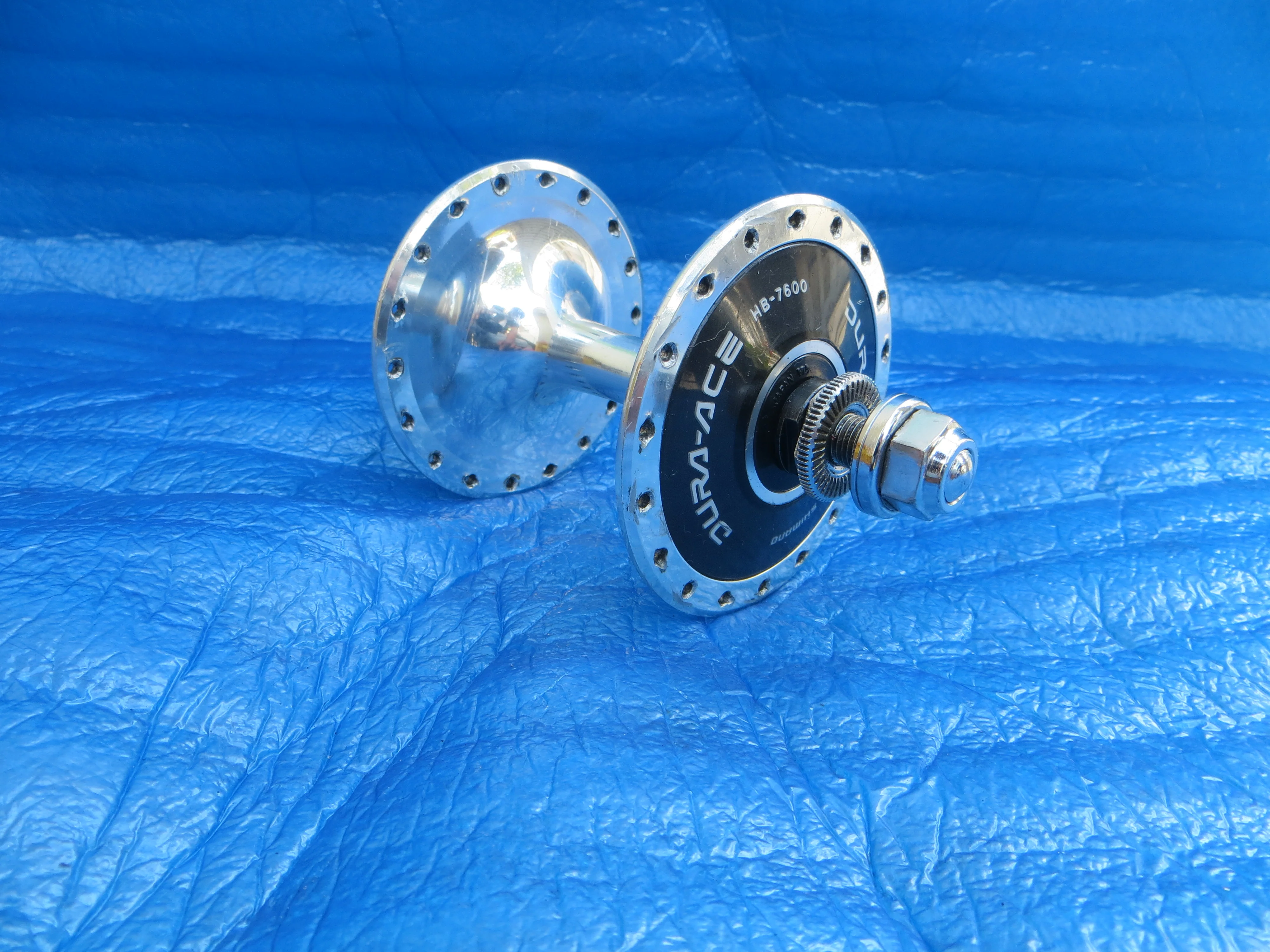 Shimano Dura Ace HB-7600 36H 100mm/9mm Front Hub NJS (25090608) - Image 2