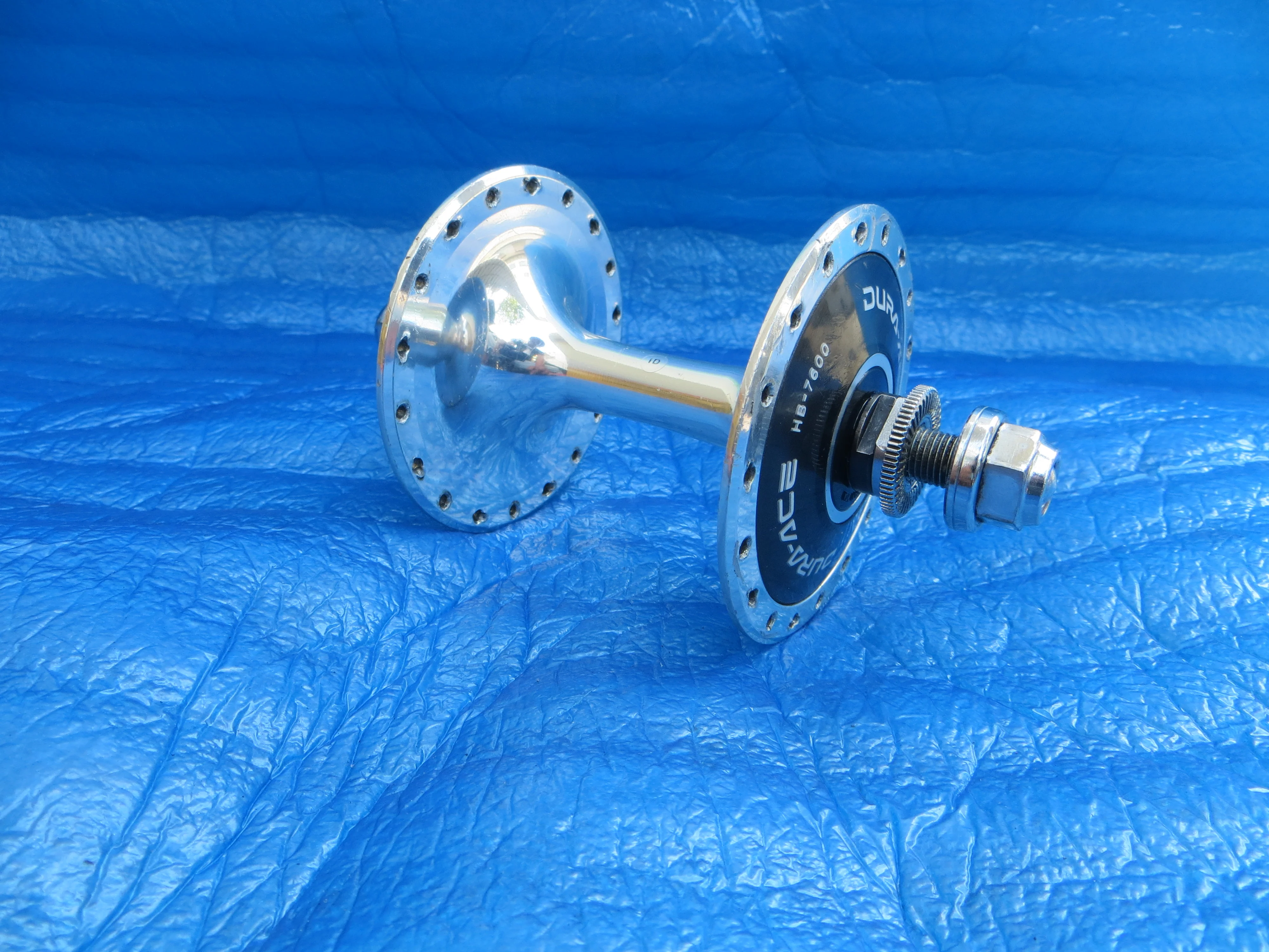 Shimano Dura Ace HB-7600 36H 100mm/9mm Front Hub NJS (25090608) - Image 4