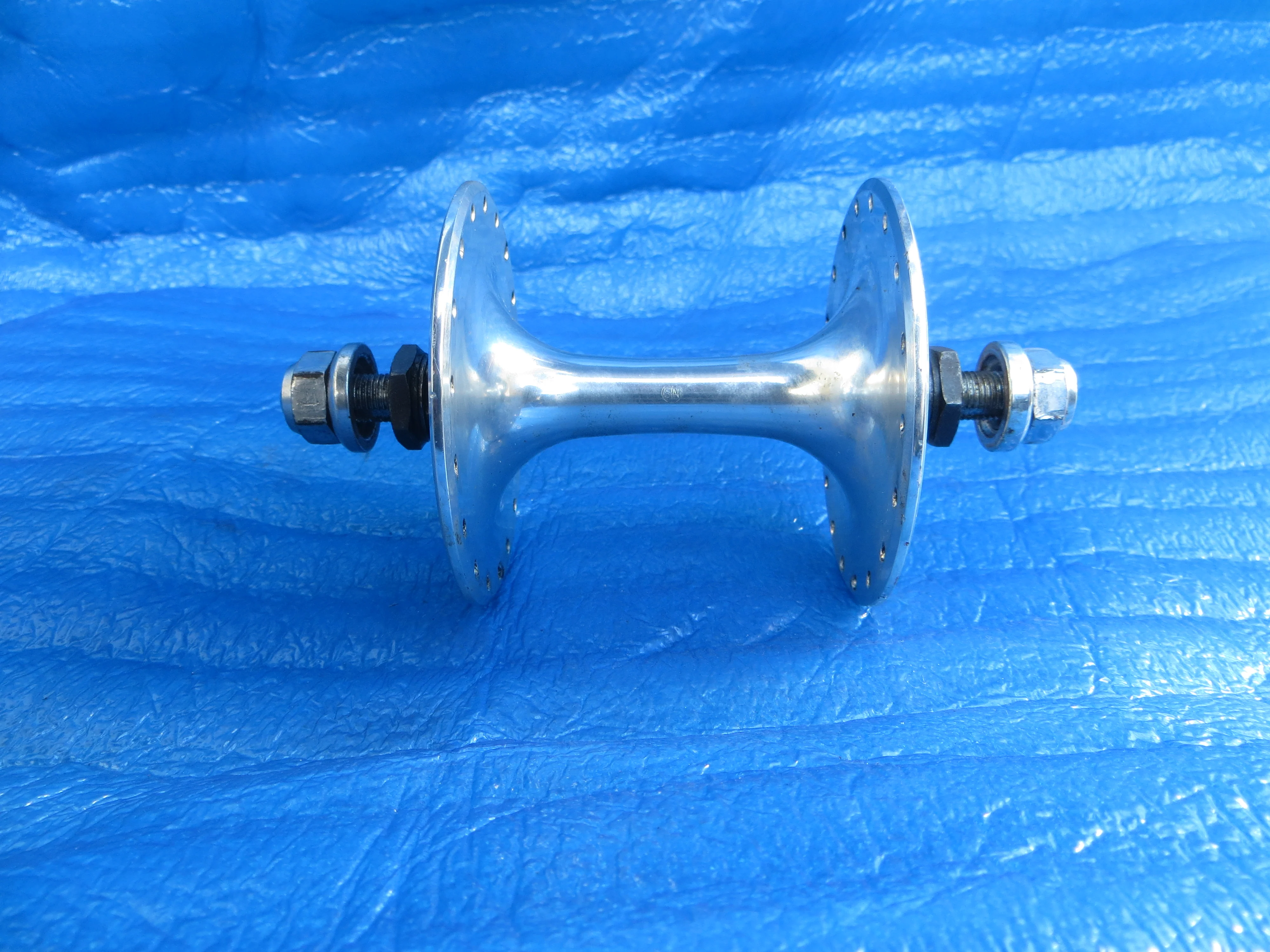 Shimano Dura Ace HB-7600 36H 100mm/9mm Front Hub NJS (26022202) - Image 5
