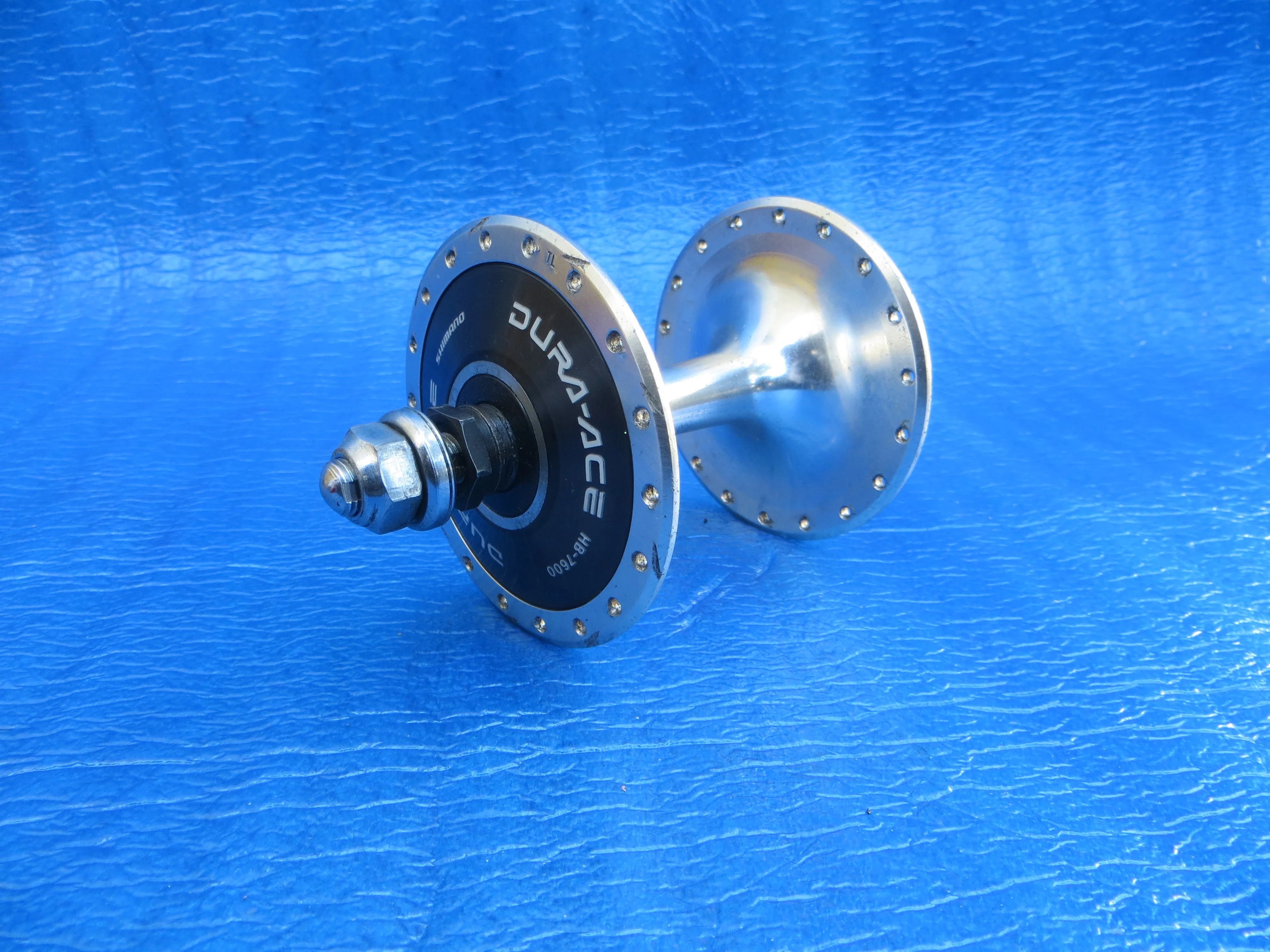 Shimano Dura Ace HB-7600 36H 100mm/9mm Front Hub NJS (26030808) - Image 3