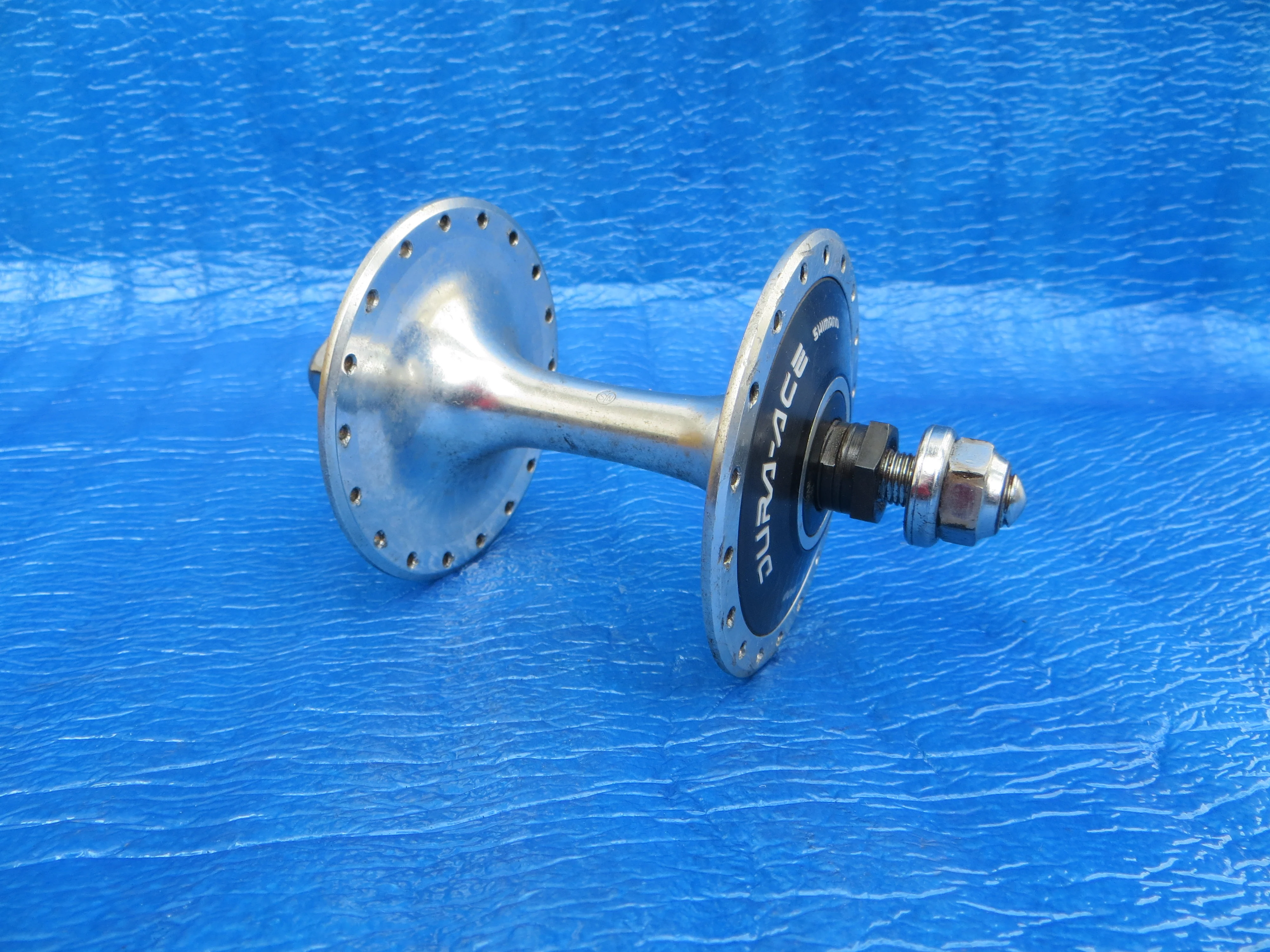Shimano Dura Ace HB-7600 36H 100mm/9mm Front Hub NJS (26032703) - Image 2