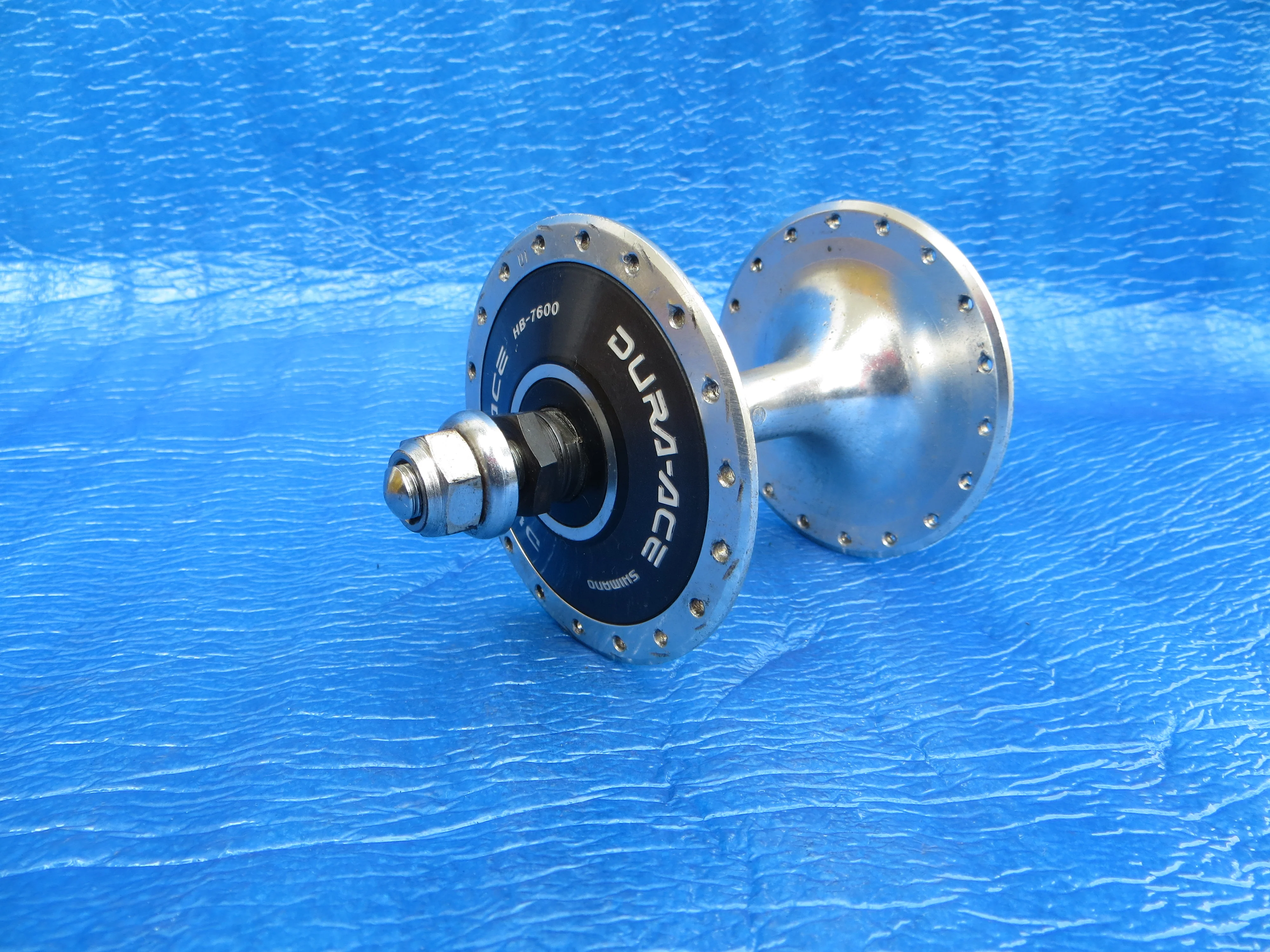 Shimano Dura Ace HB-7600 36H 100mm/8mm Front Hub NJS (26032704) - Image 3