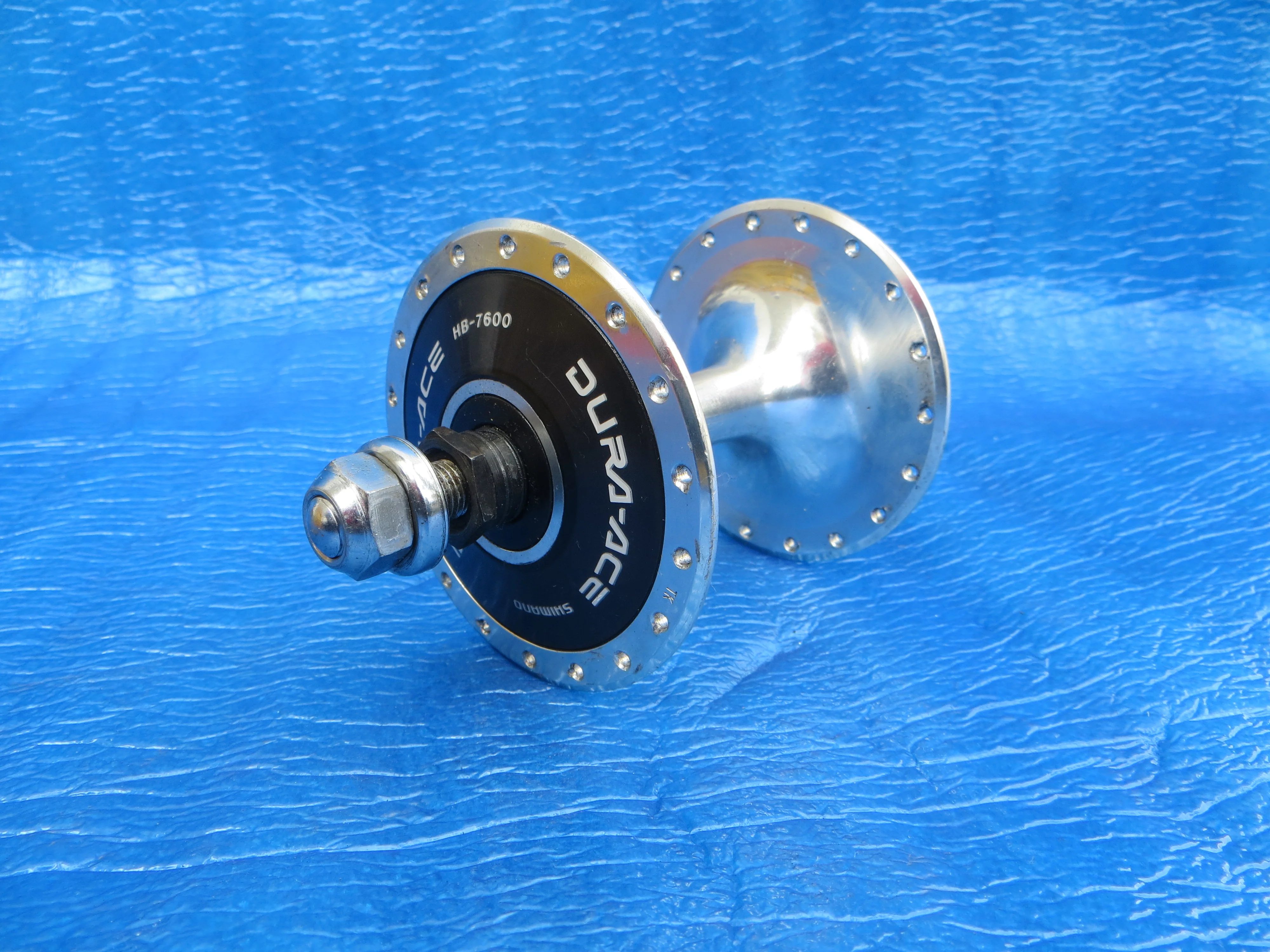 Shimano Dura Ace HB-7600 36H 100mm/9mm Front Hub NJS (26032705) - Image 3