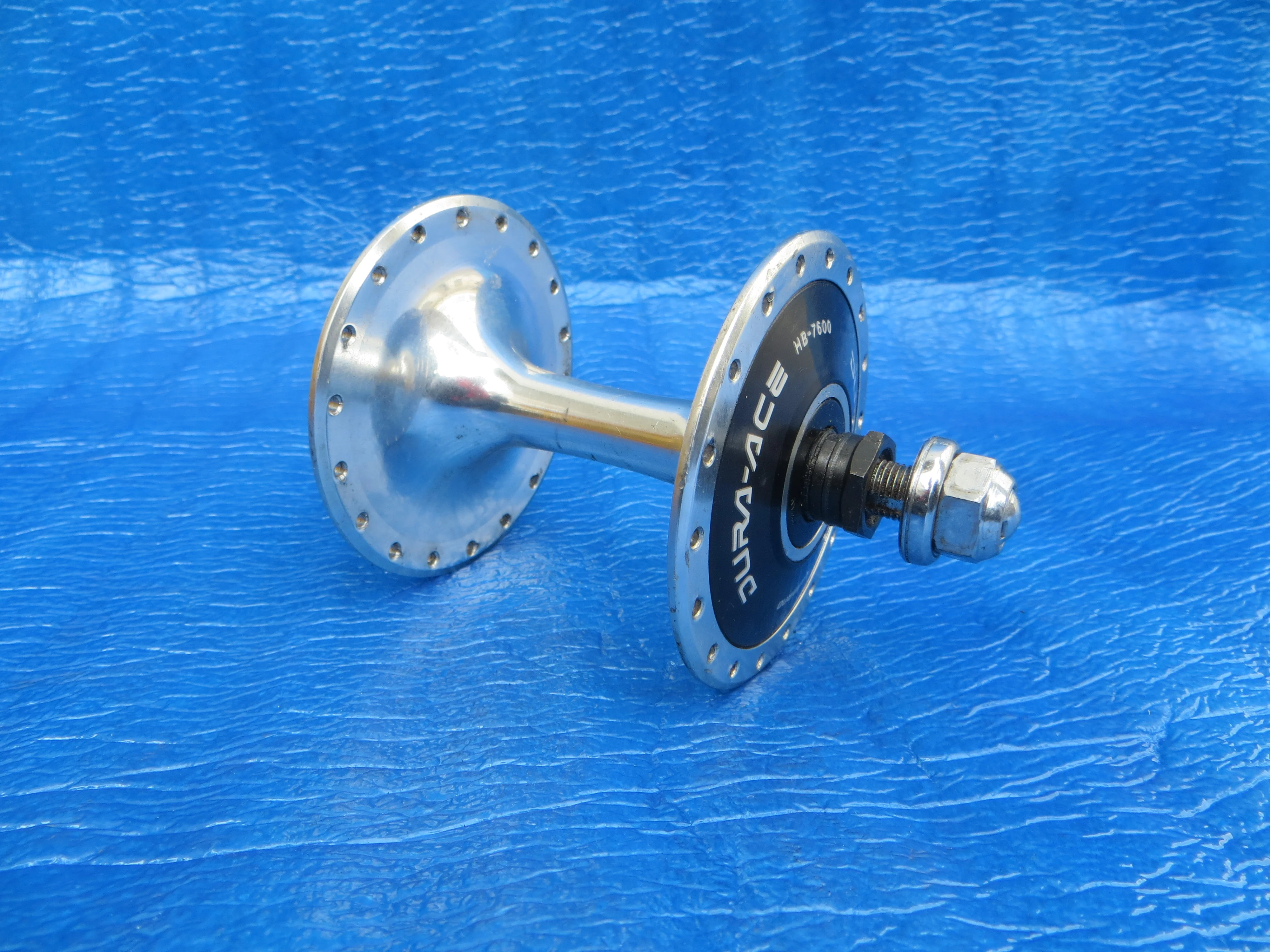 Shimano Dura Ace HB-7600 36H 100mm/9mm Front Hub NJS (26032705) - Image 4