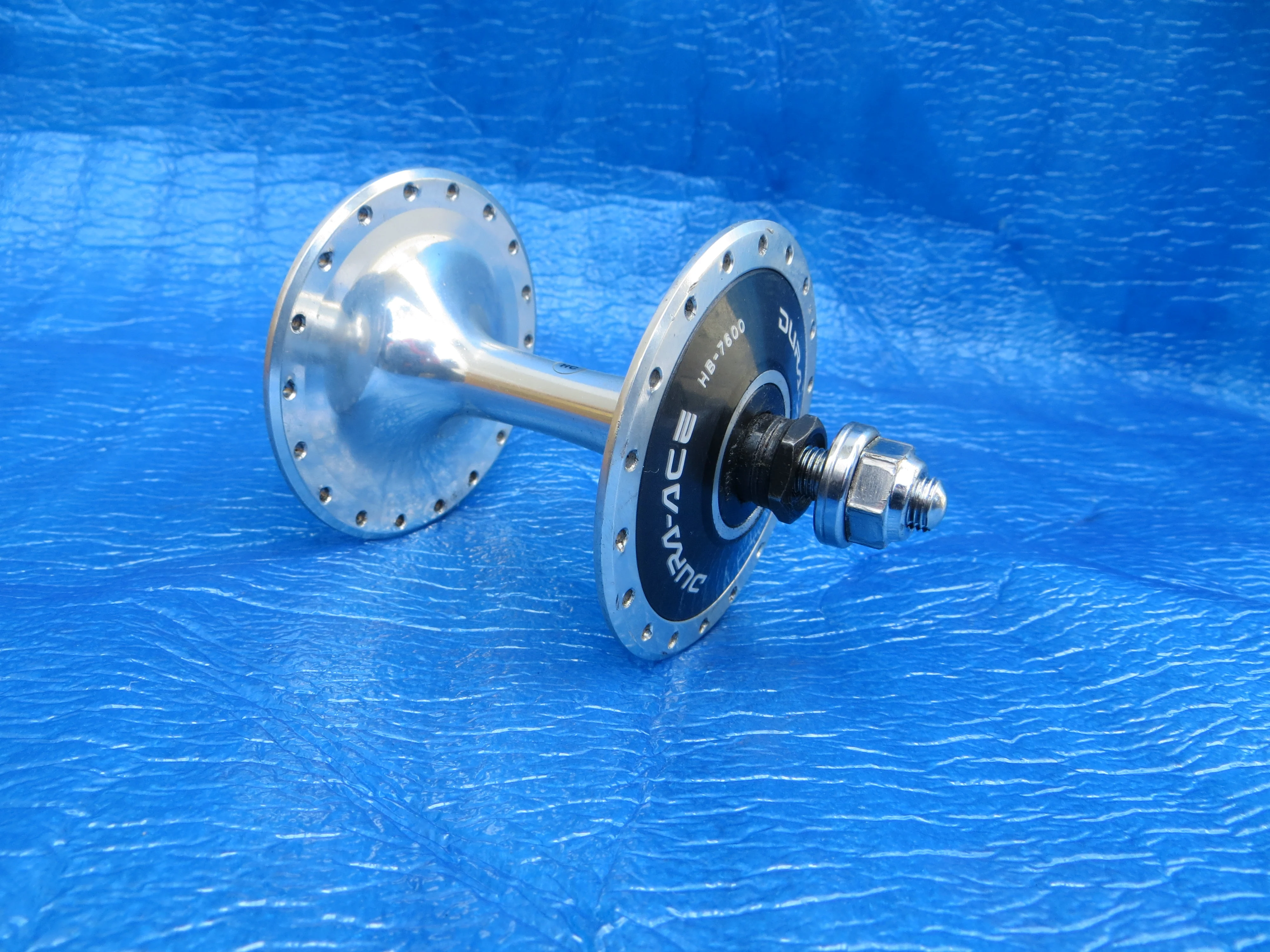 Shimano Dura Ace HB-7600 36H 100mm/9mm Front Hub NJS (26032802) - Image 2