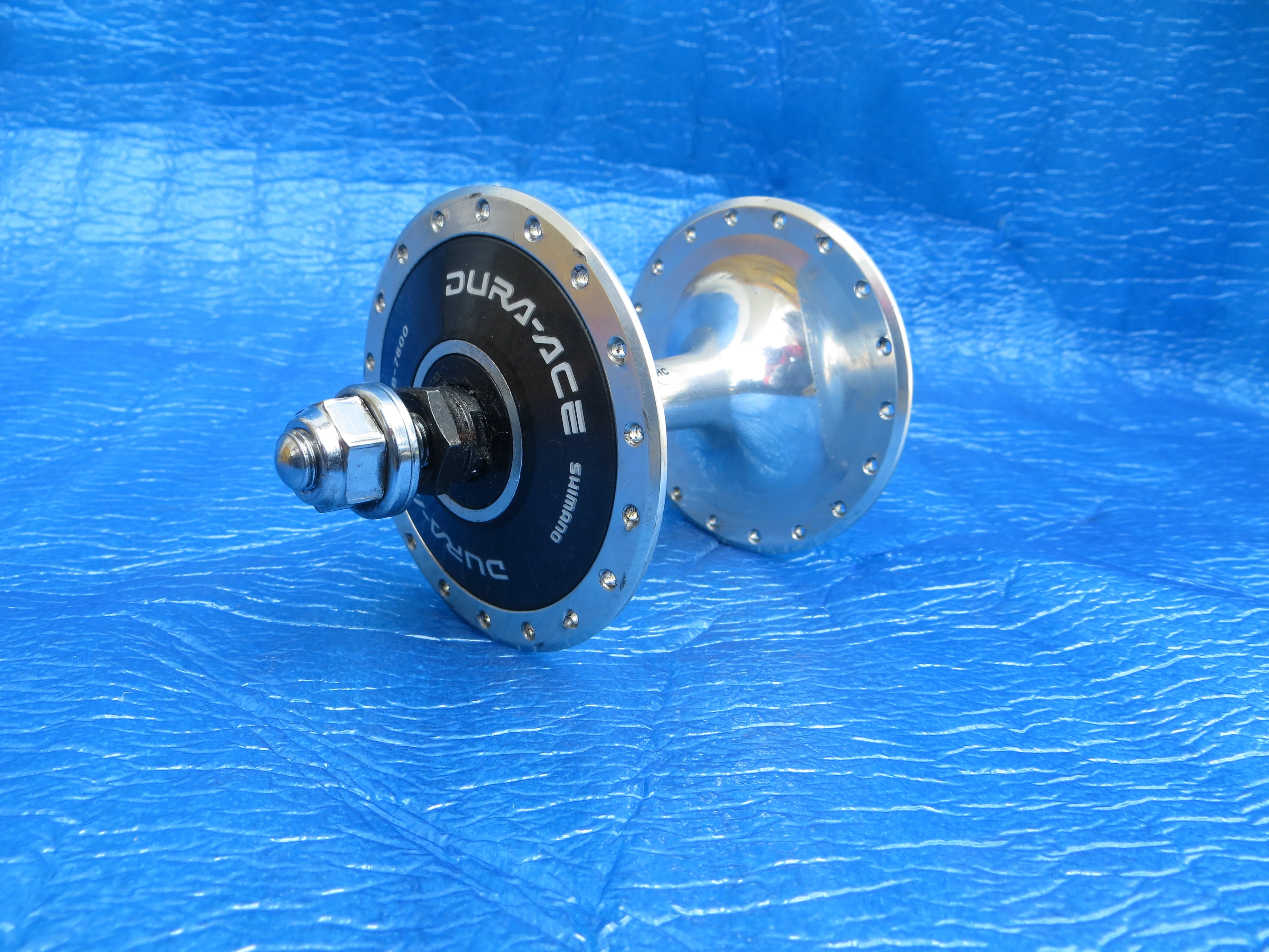 Shimano Dura Ace HB-7600 36H 100mm/9mm Front Hub NJS (26032802) - Image 3